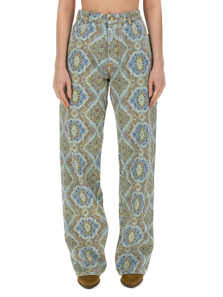 Etro - Woman - Blue - Jeans