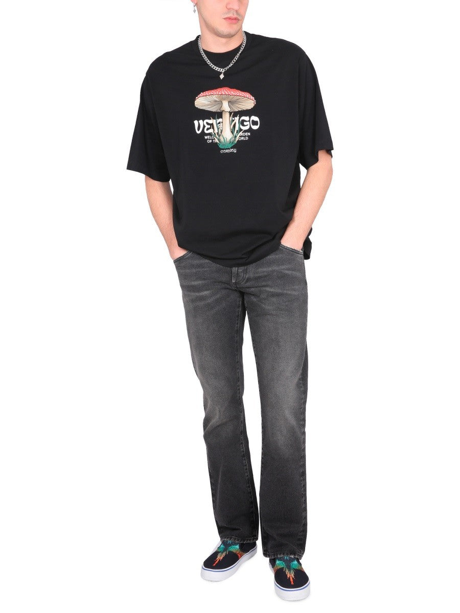 MARCELO BURLON COUNTY OF MILAN - Férfi - Fekete - Farmer