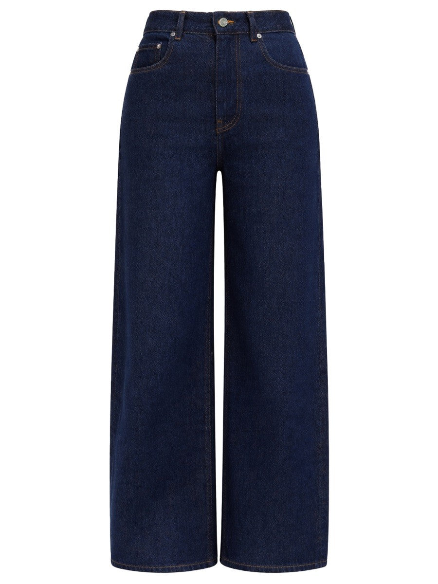 GANNI - Woman - Blue - Jeans