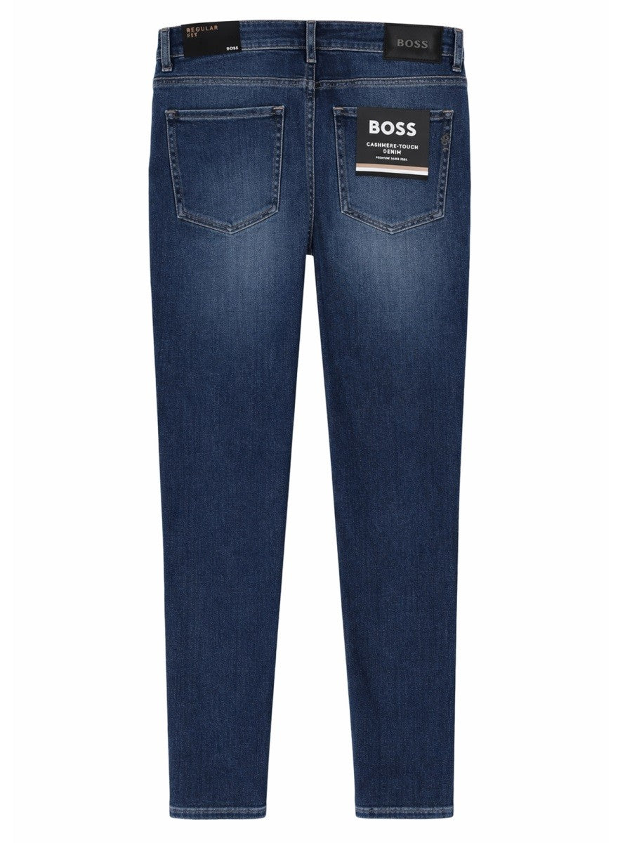 Boss - Férfi - Kék - Farmer