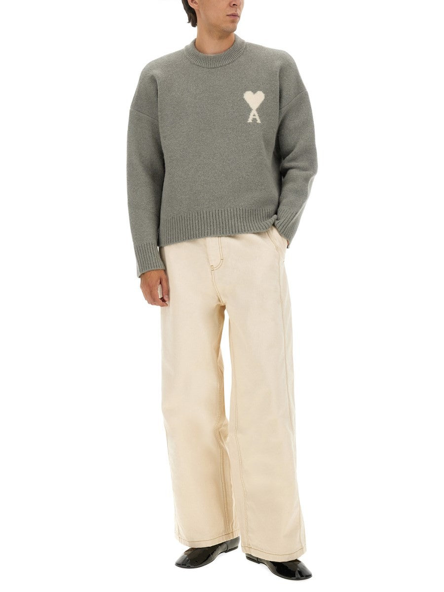 AMI PARIS - Man - Beige - Jeans