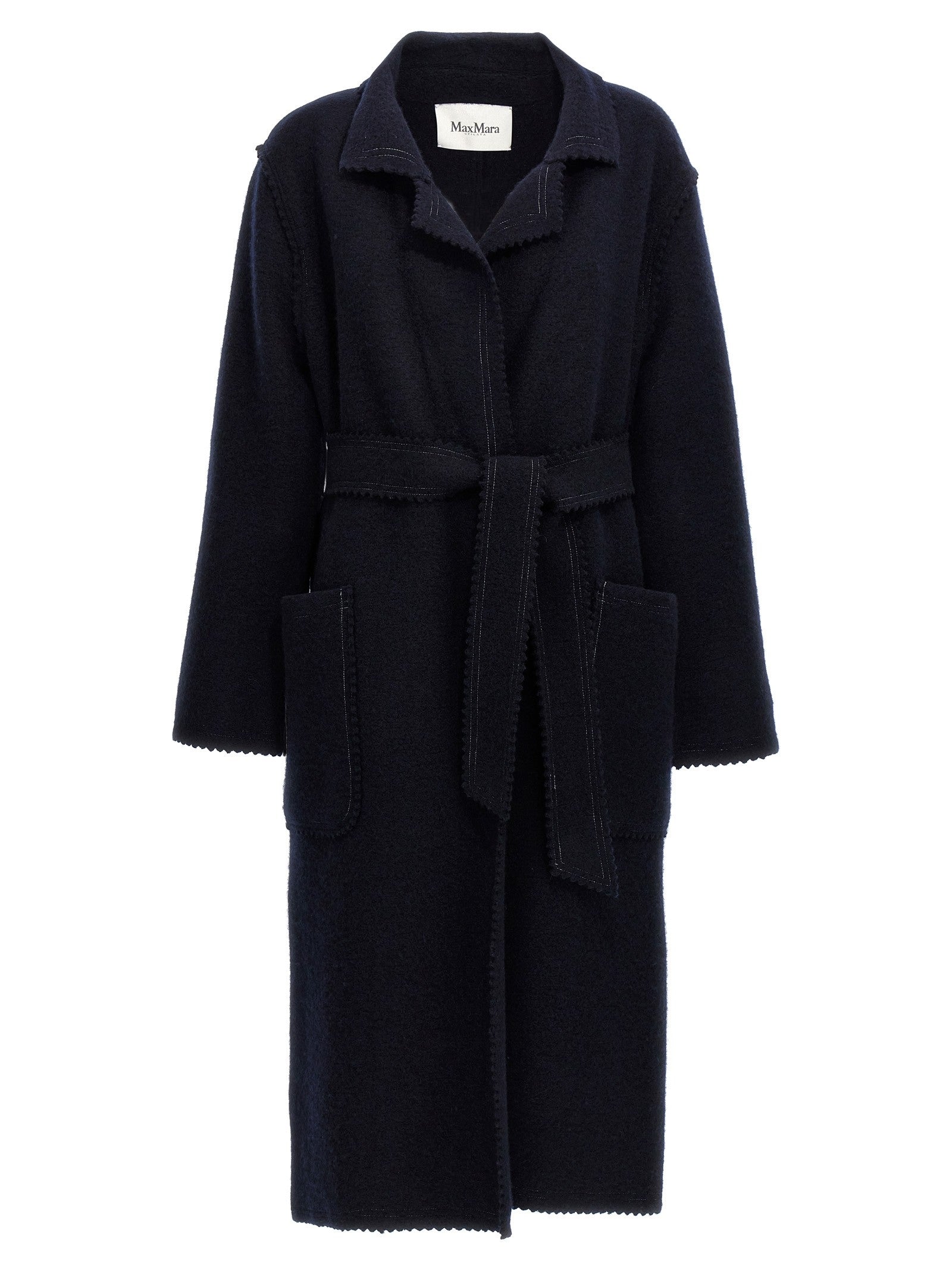 Max Mara - nan - Blue - Coat