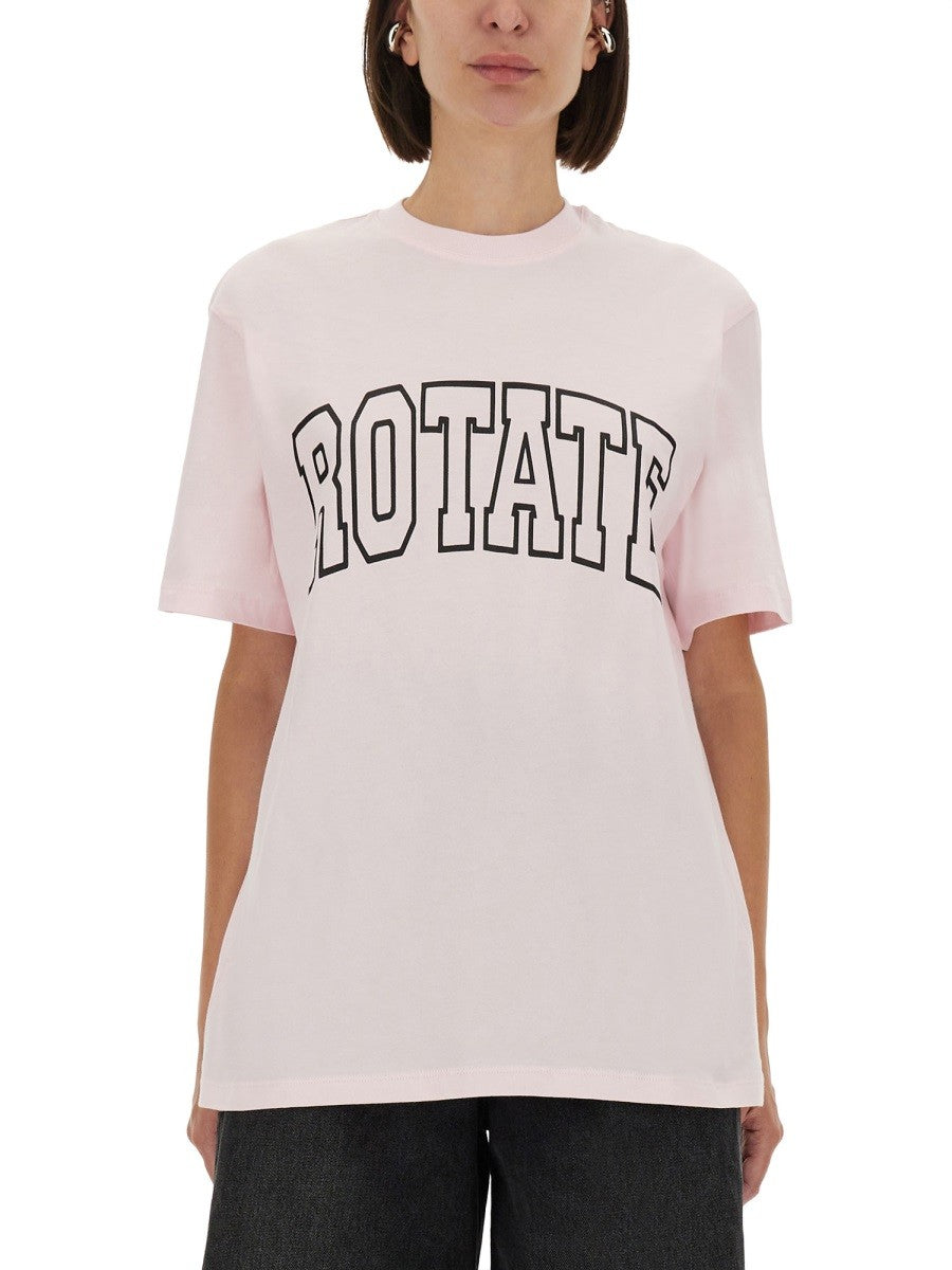 ROTATE BIRGER CHRISTENSEN - Woman - Black - T-shirt