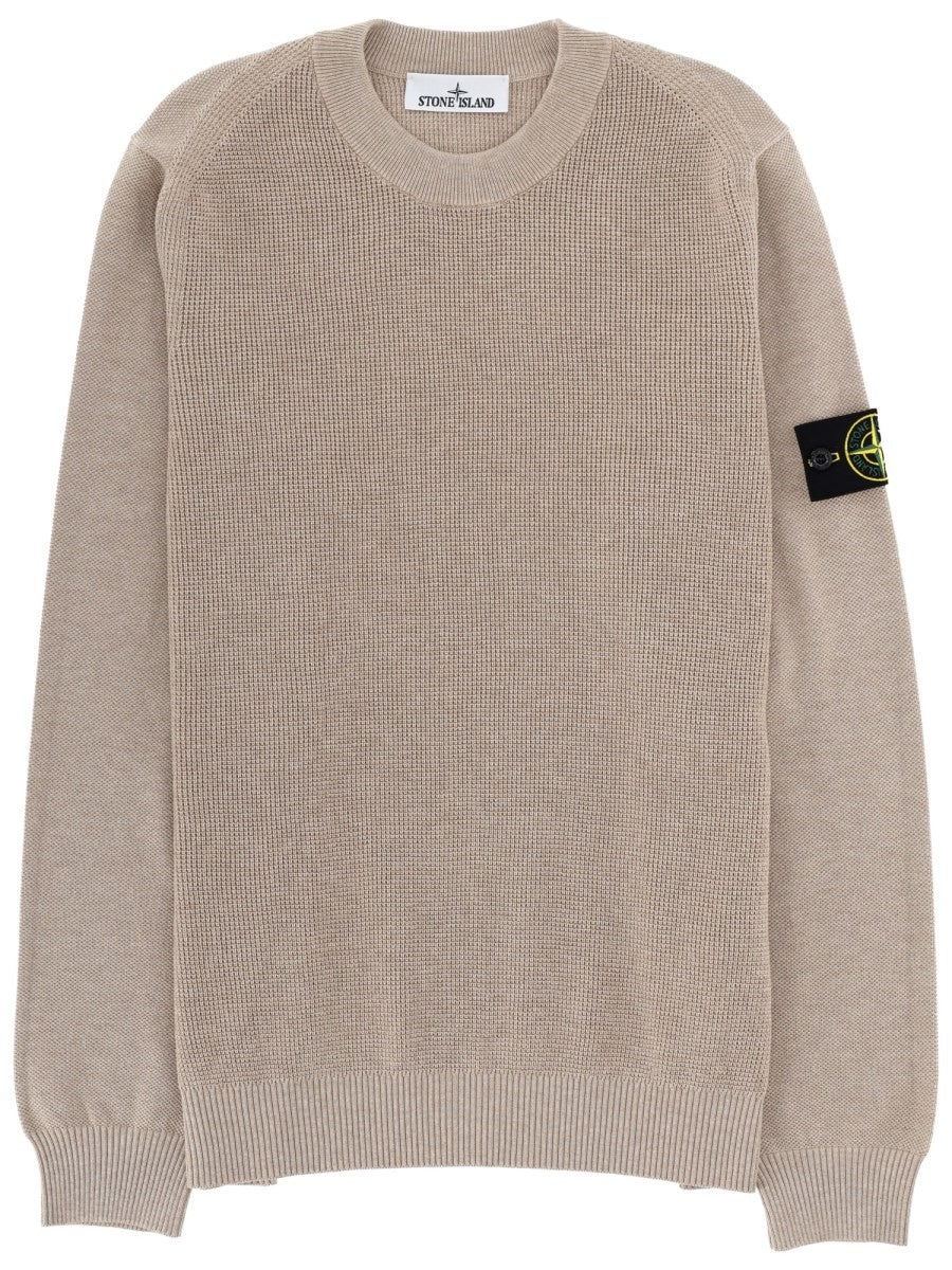 Stone Island - Man - Beige - Sweater