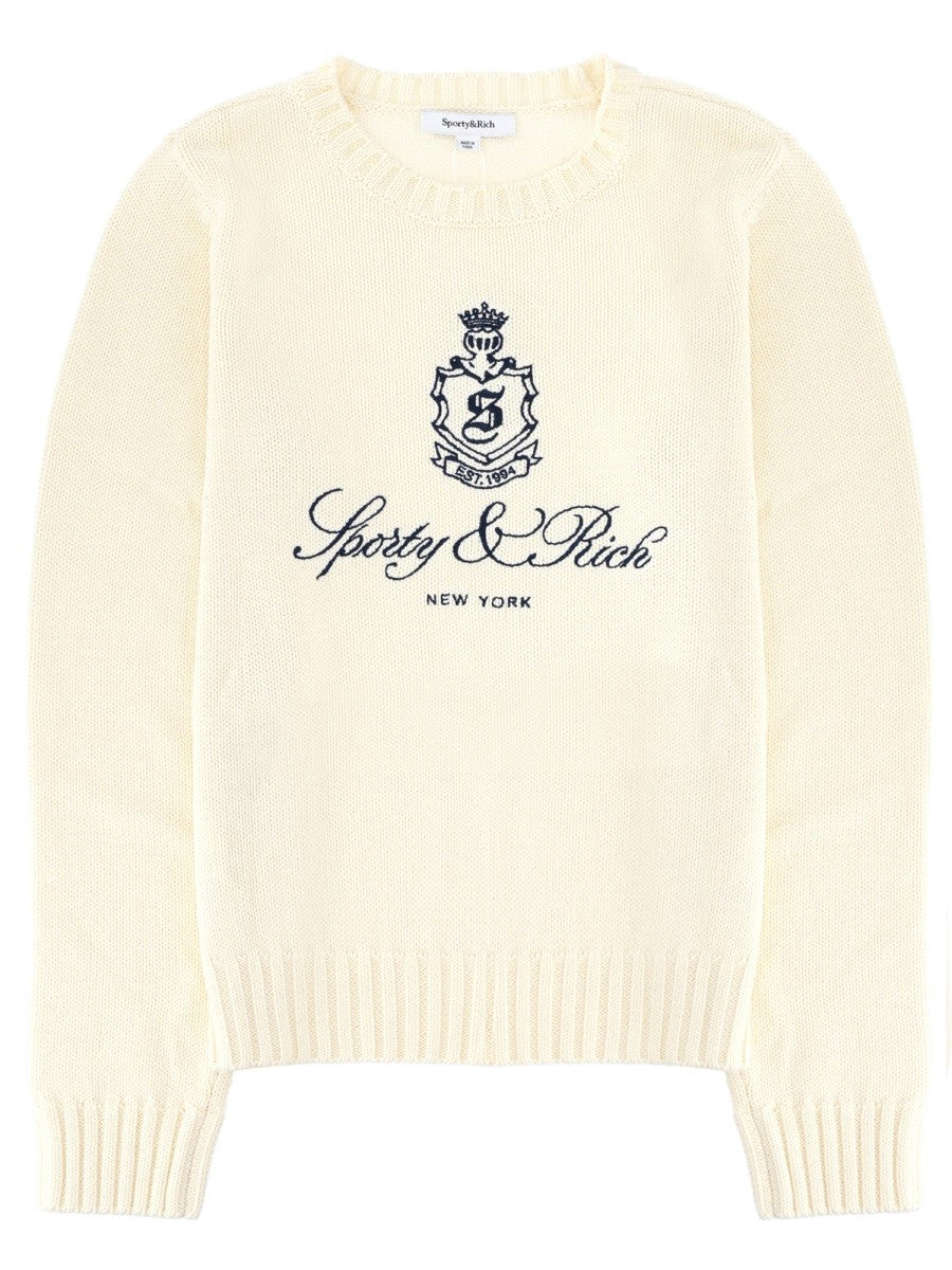 SPORTY&RICH - Unisex - Beige - Sweater