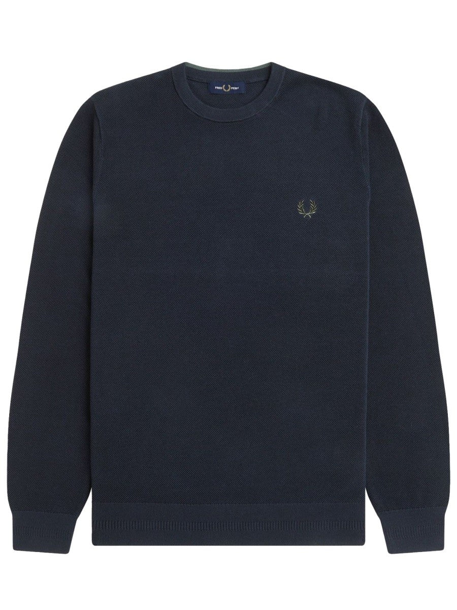 FRED PERRY - Man - Blue - Sweatshirt