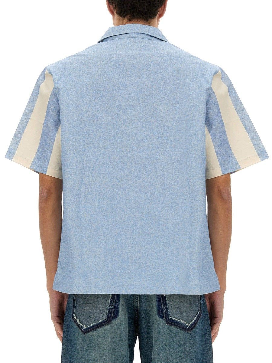 3.PARADIS - Man - Blue - Shirt