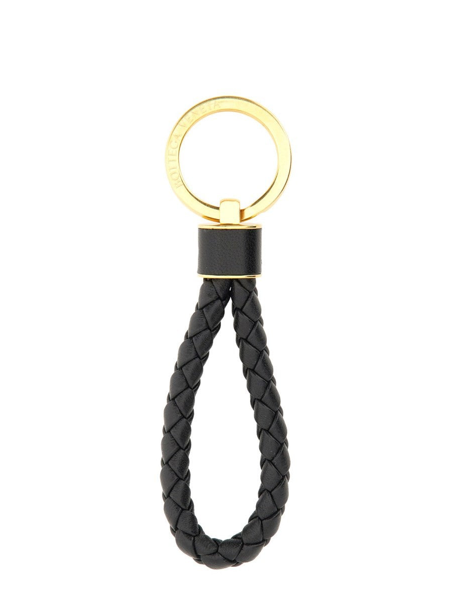 Bottega Veneta - Woman - Black - Key Holder