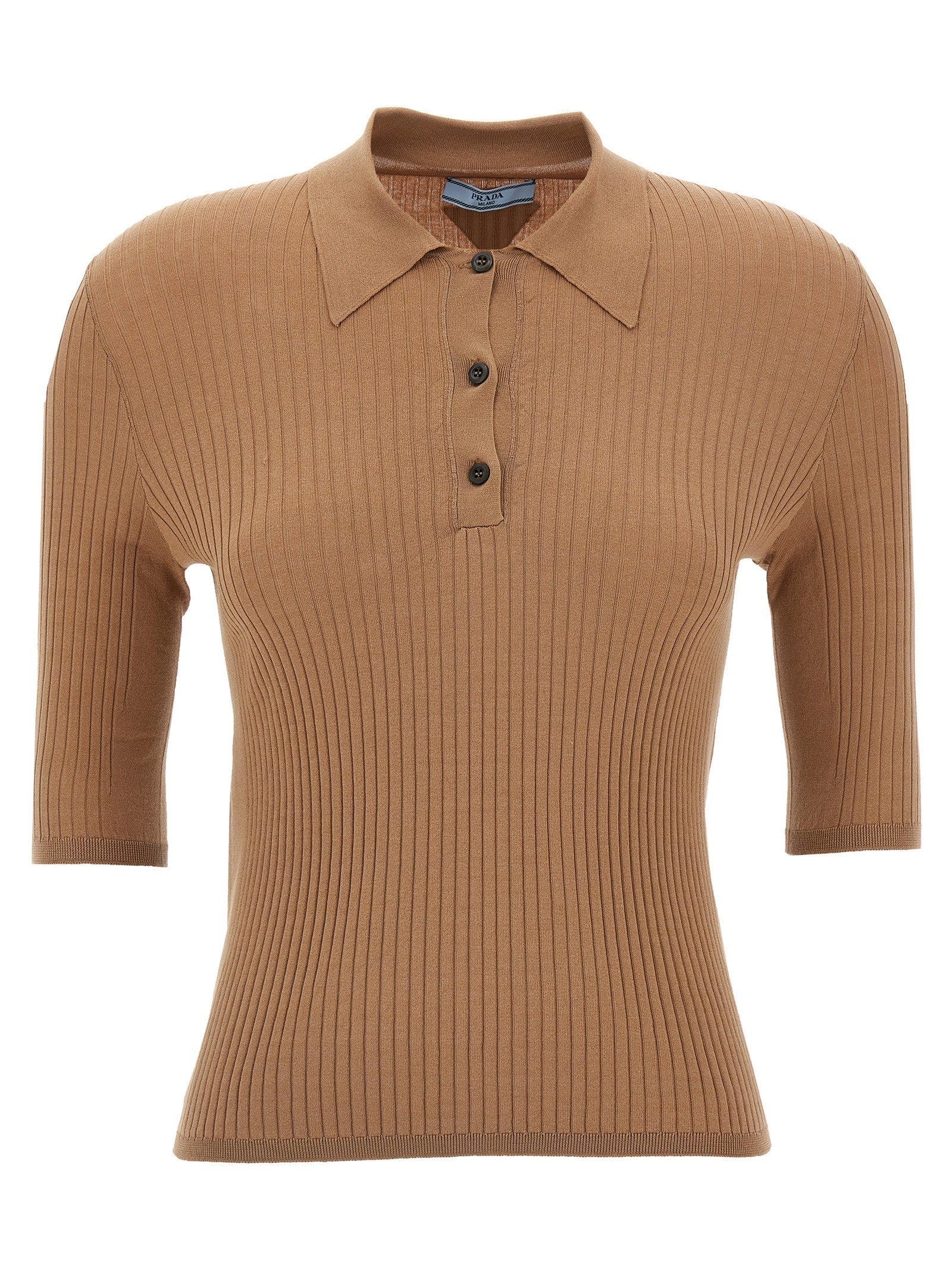 PRADA - nan - Beige - Polo Shirt
