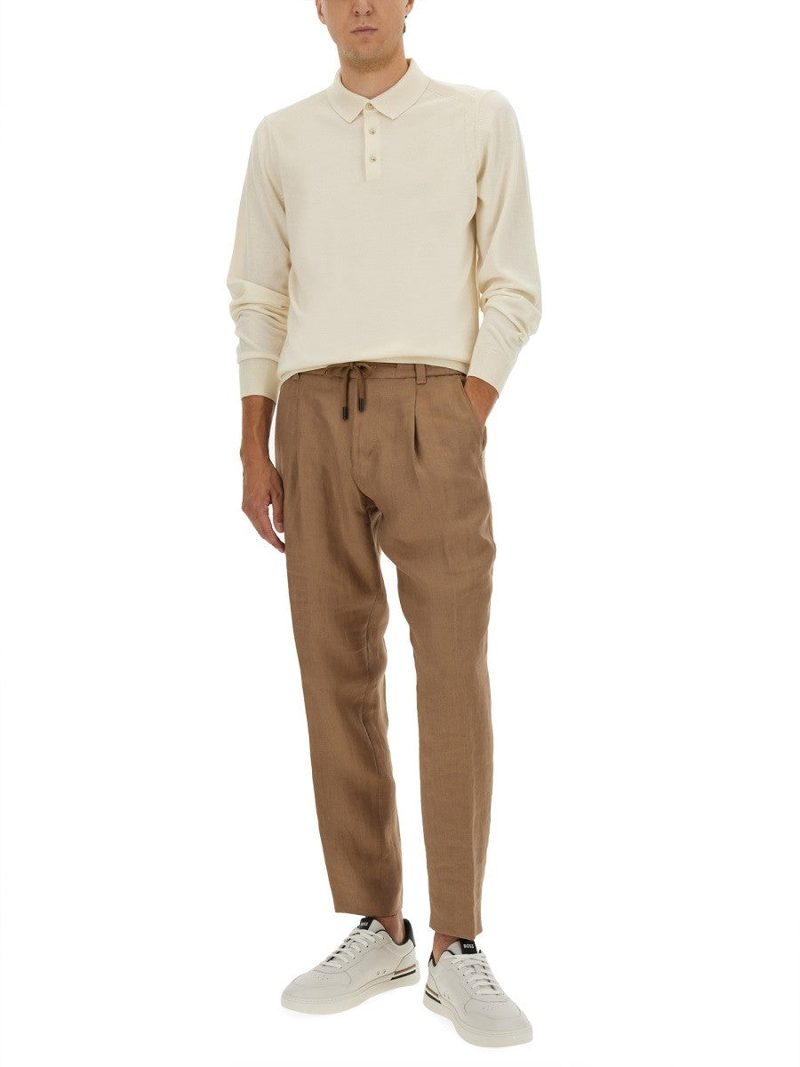 BOSS CAMEL - Man - White - Polo Shirt