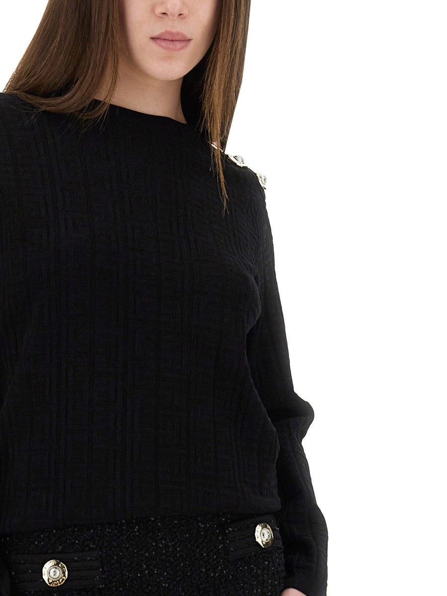 Balmain – Női – Fekete – Pulóver