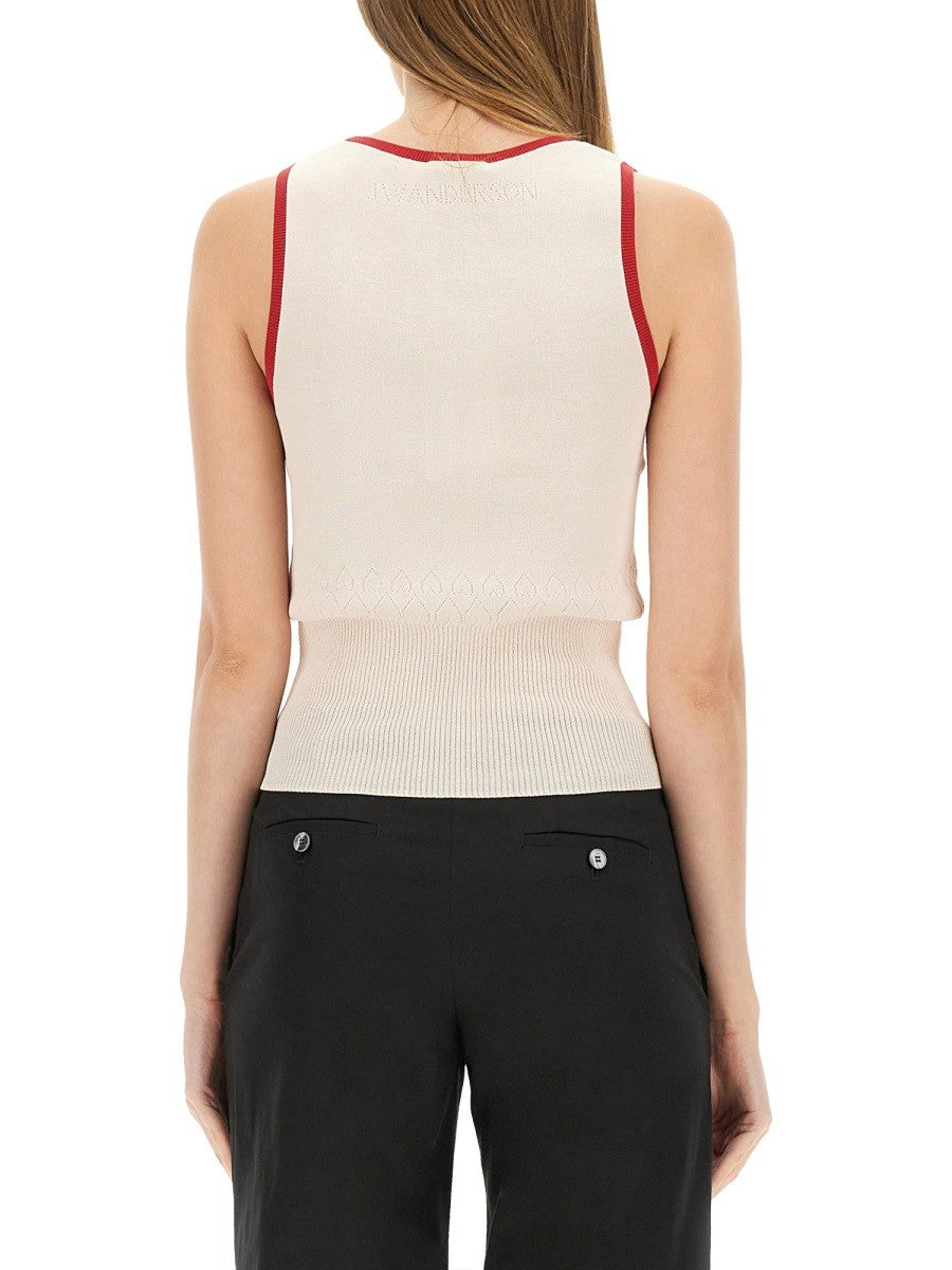 jw anderson - Woman - White - Vest