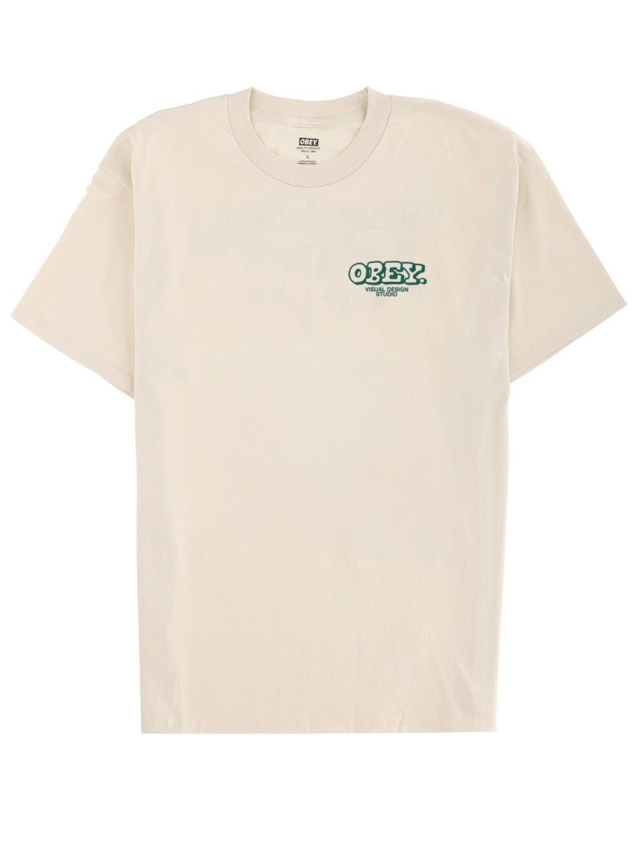 OBEY - Férfi - Sárga - Póló