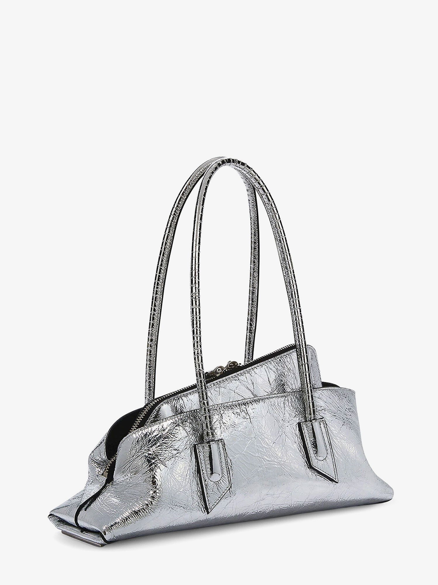 The Attico - Woman - Silver - Shoulder Bag