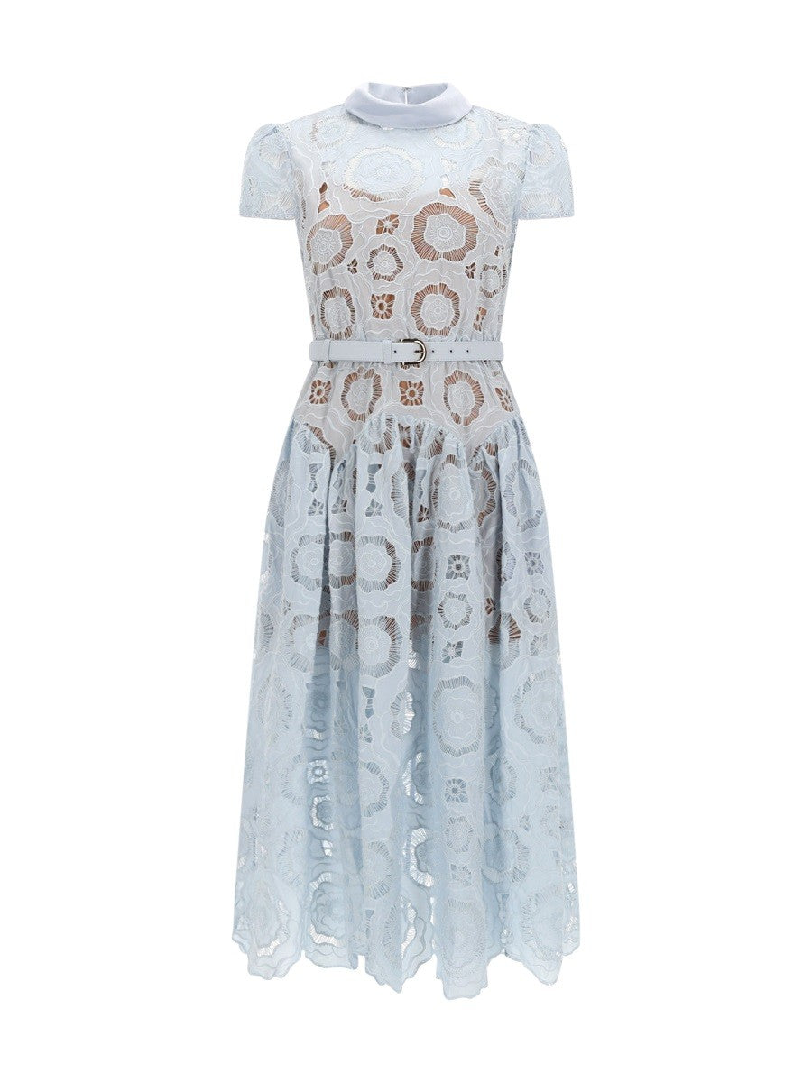 SELF-PORTRAIT - Woman - Blue - Dress