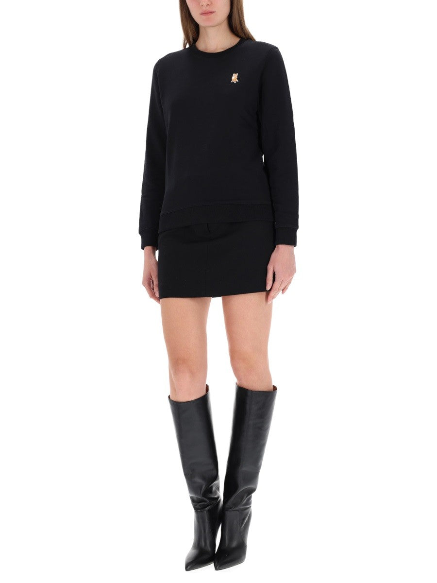 Maison Kitsune - Woman - Black - Sweatshirt