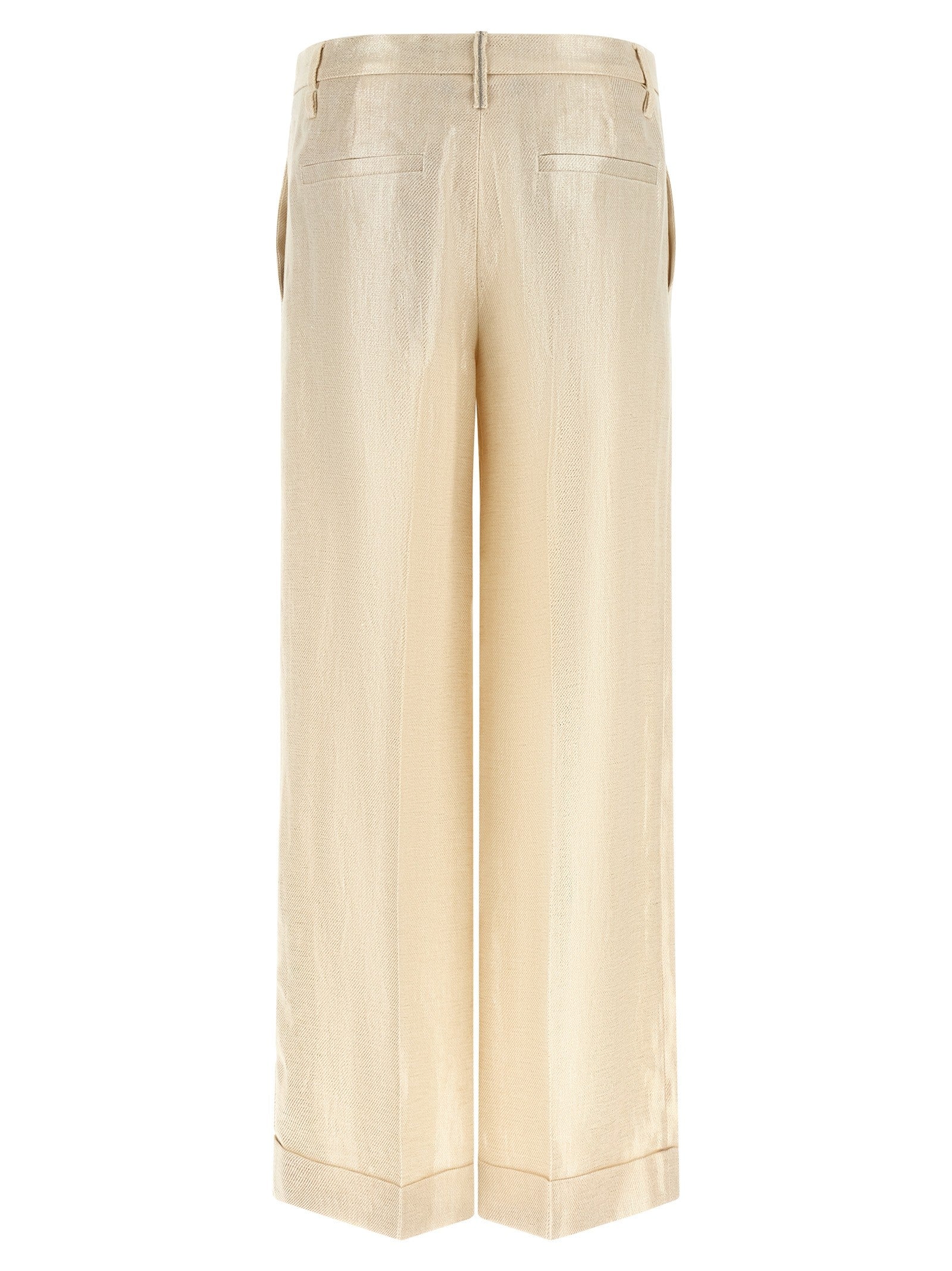 Brunello Cucinelli - nan - Gold - Pants