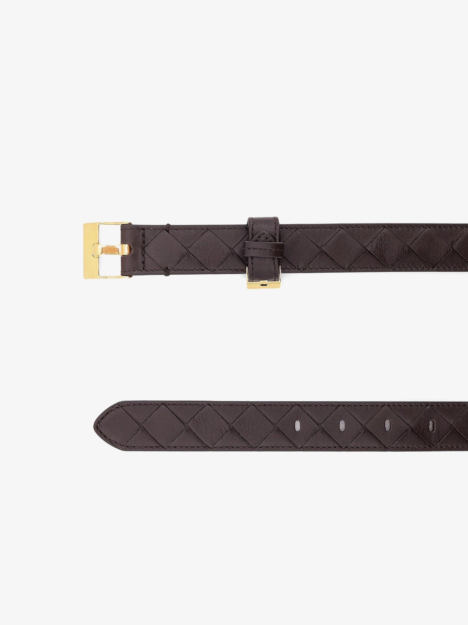 Bottega Veneta - Női - Fondant-Matt sárgaréz - Öv