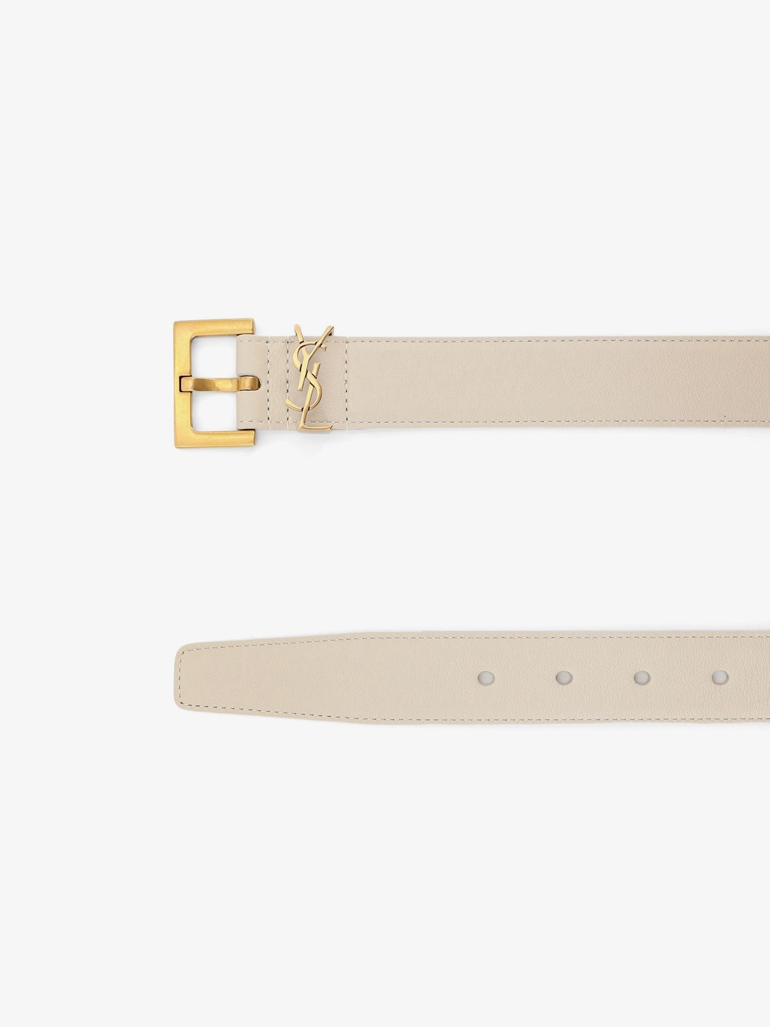 Saint Laurent - Woman - Crema Soft - Belt