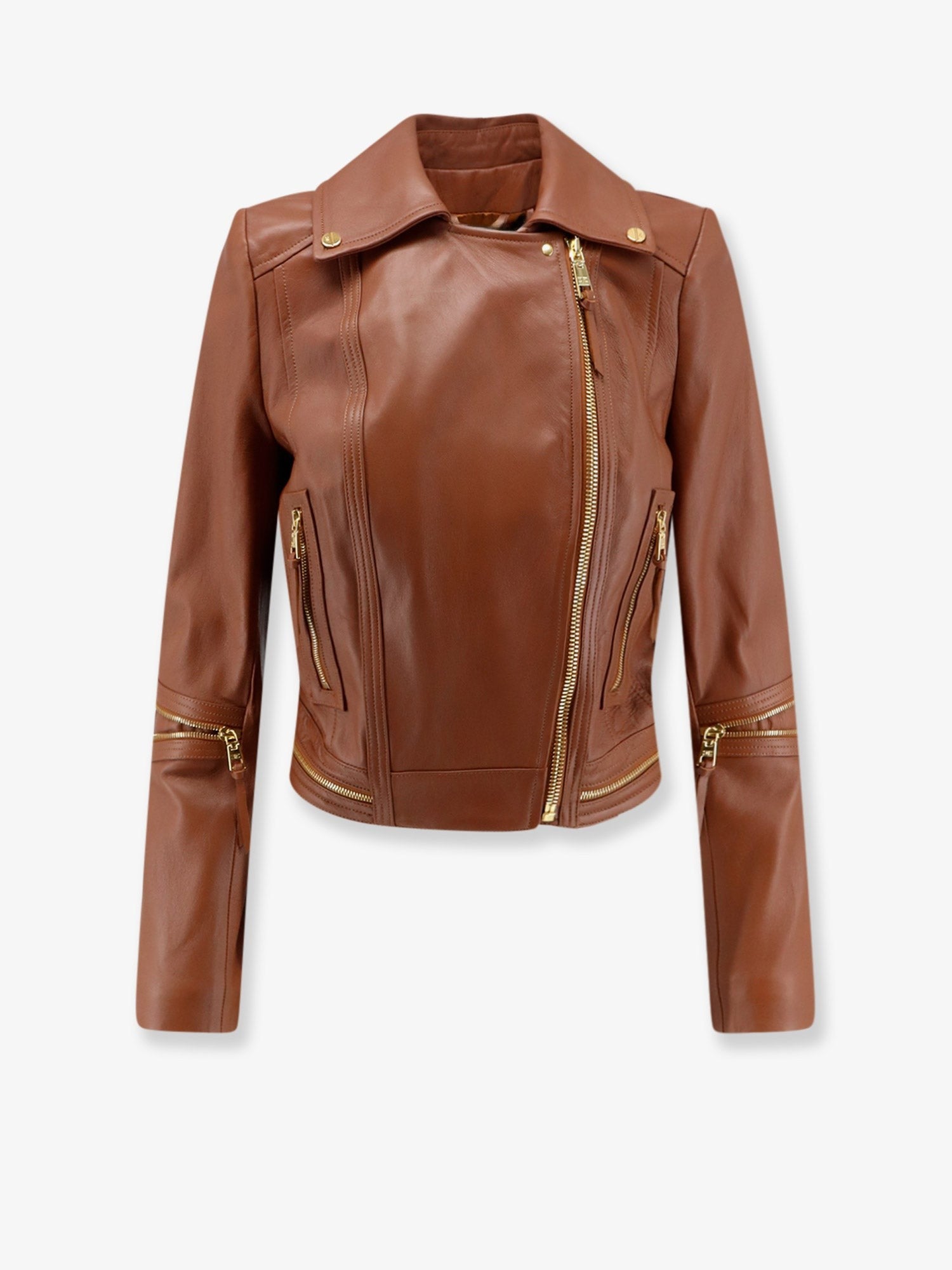 Elisabetta Franchi - Woman - Brown - Jacket
