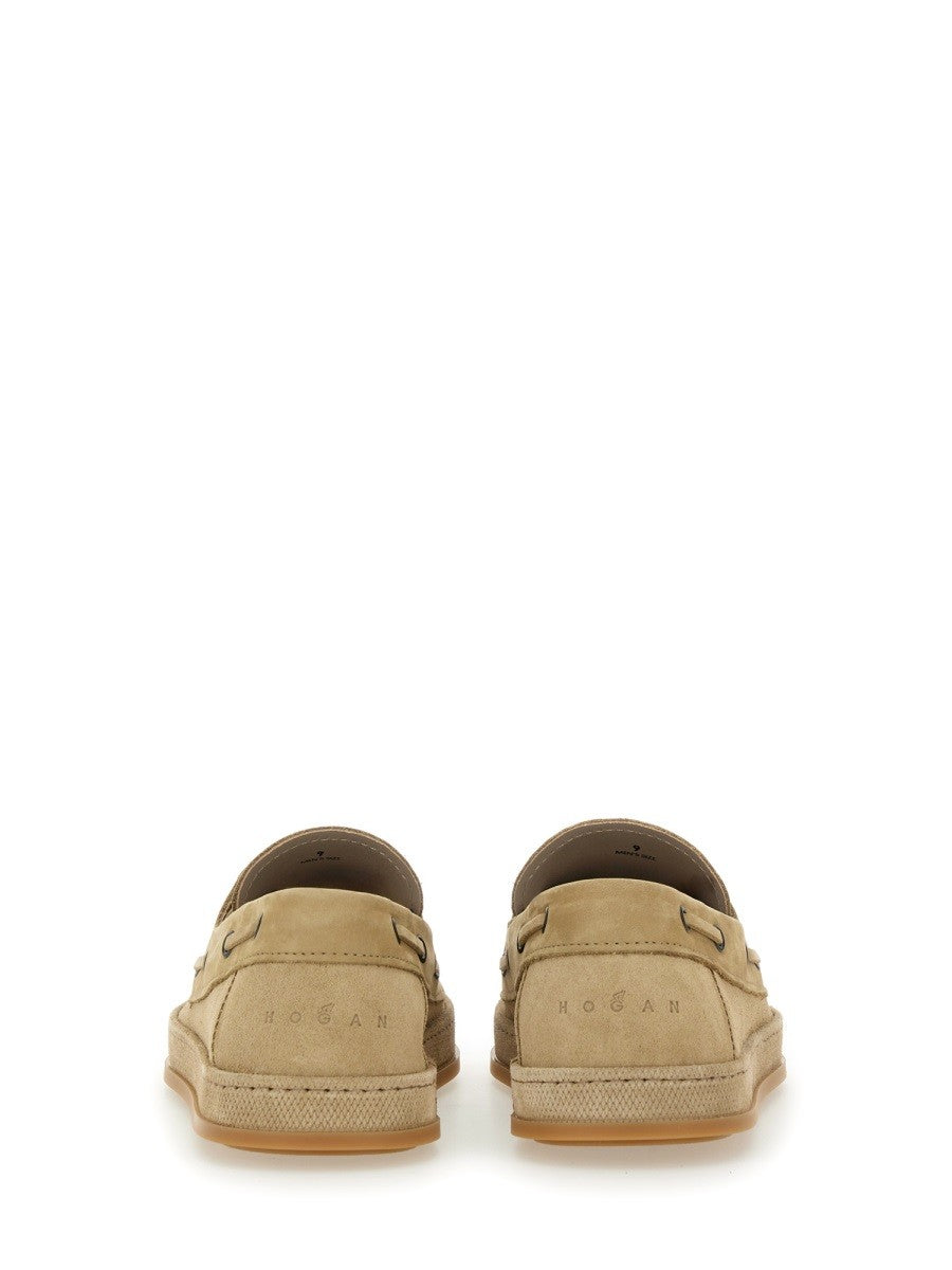 Hogan - Man - Beige - Loafer