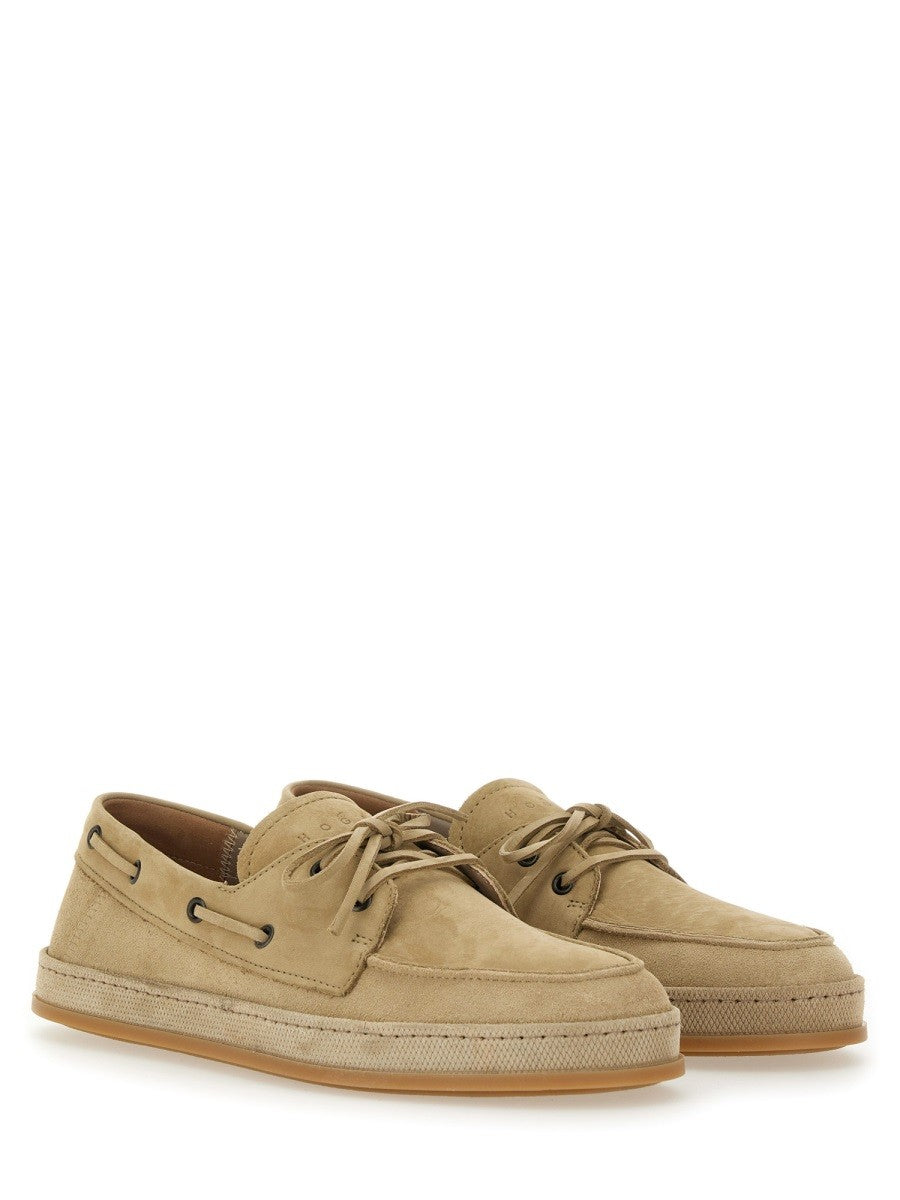 Hogan - Man - Beige - Loafer