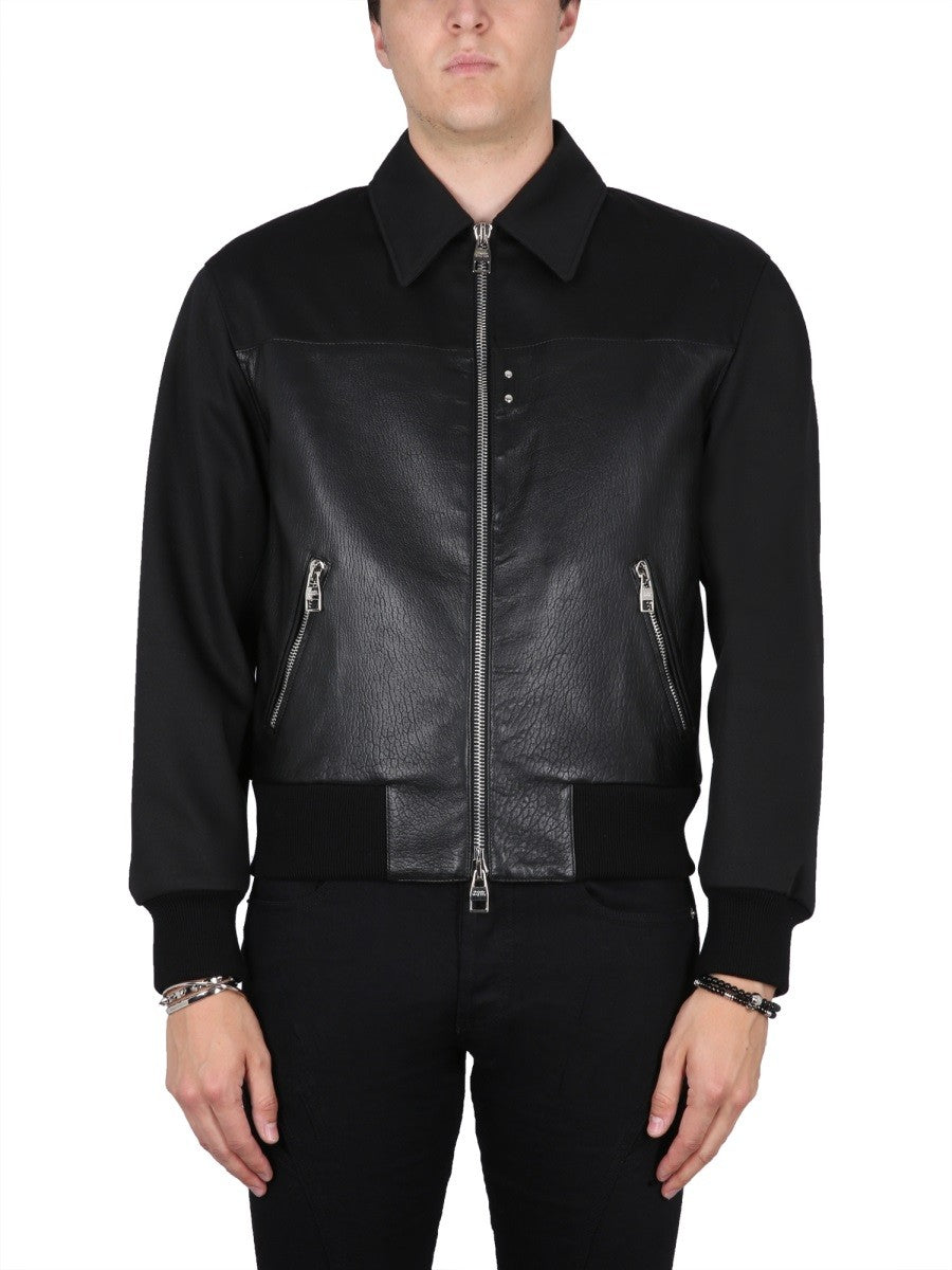 Alexander Mcqueen - Man - Black - Leather Jacket