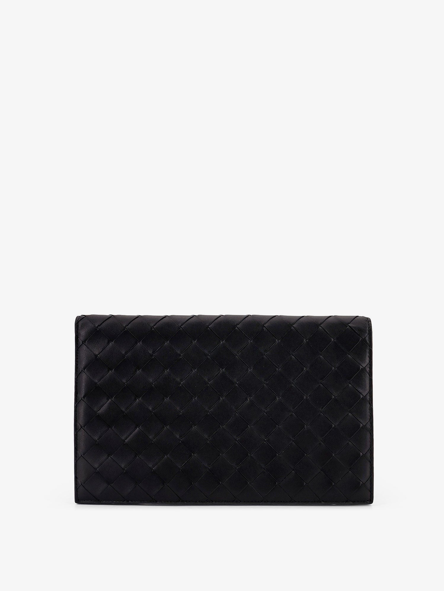 Bottega Veneta - Man - Black-Silver - Clutch