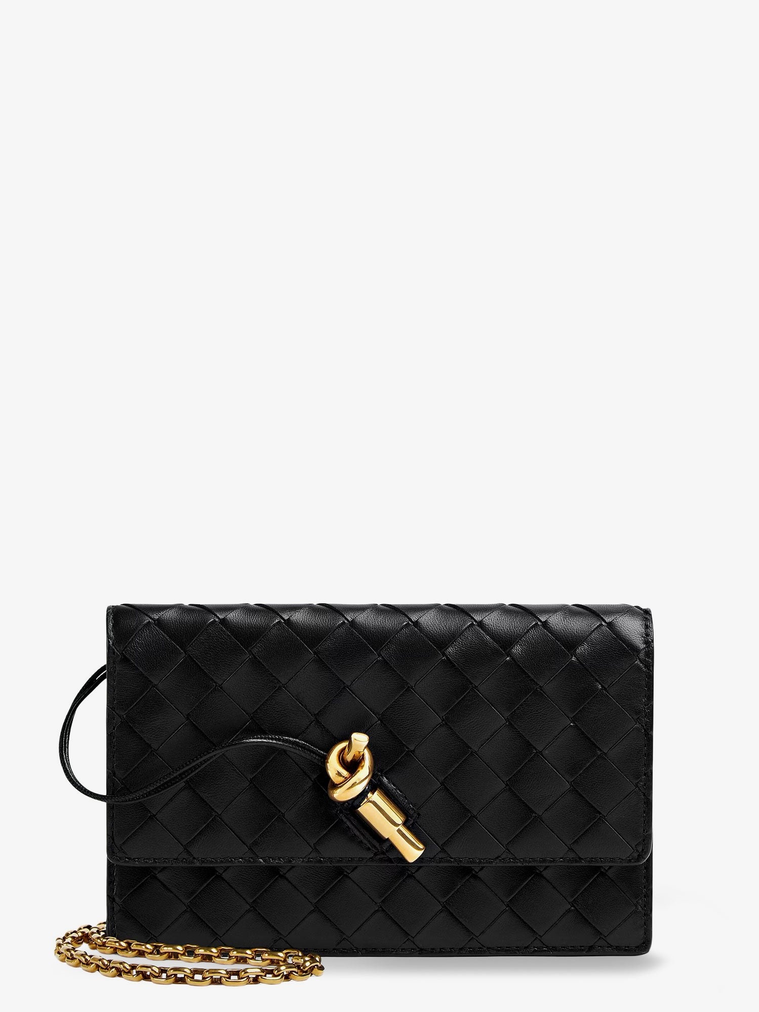 Bottega Veneta - Női - Fekete-Rozsdamentes - Mellénytáska