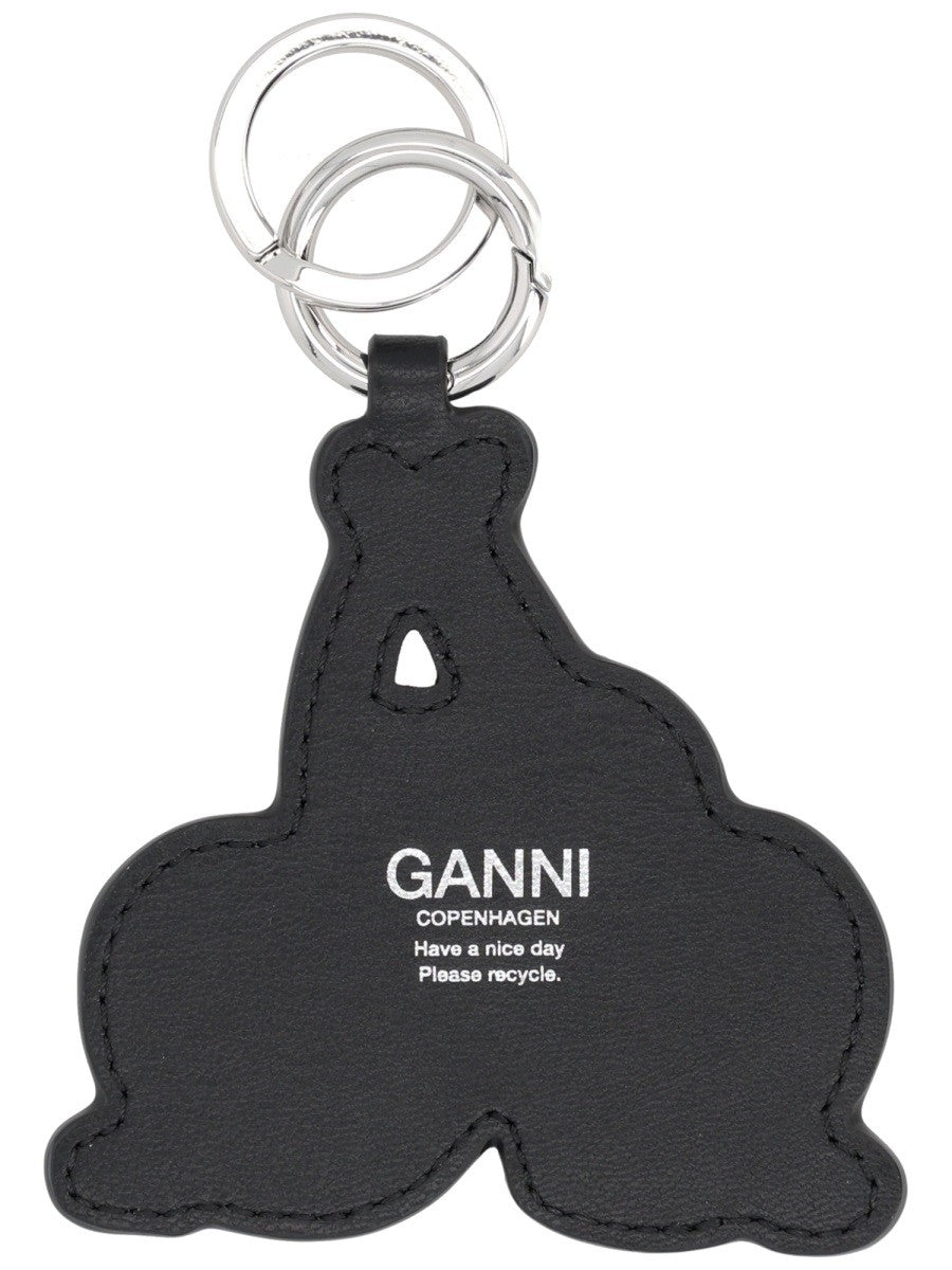 GANNI - Woman - Black - Key Holder