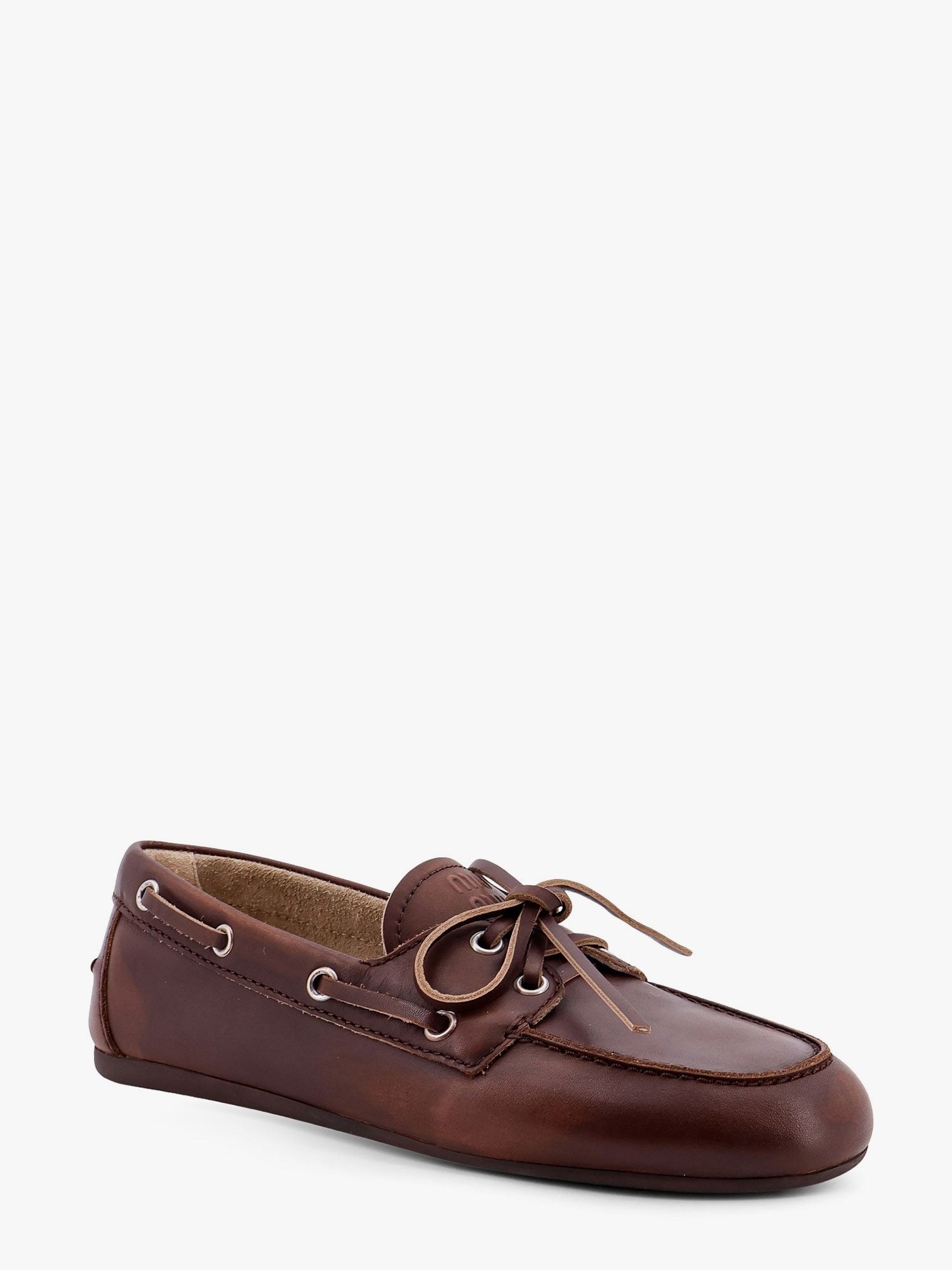 Miu Miu - Woman - Brown - Loafer