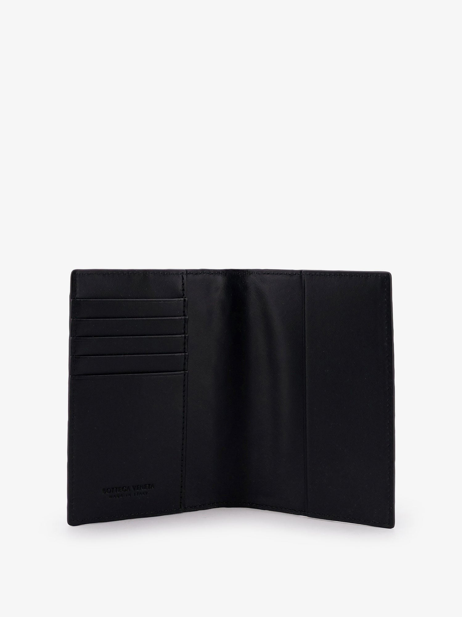 Bottega Veneta - Man - Black-Silver - Wallet