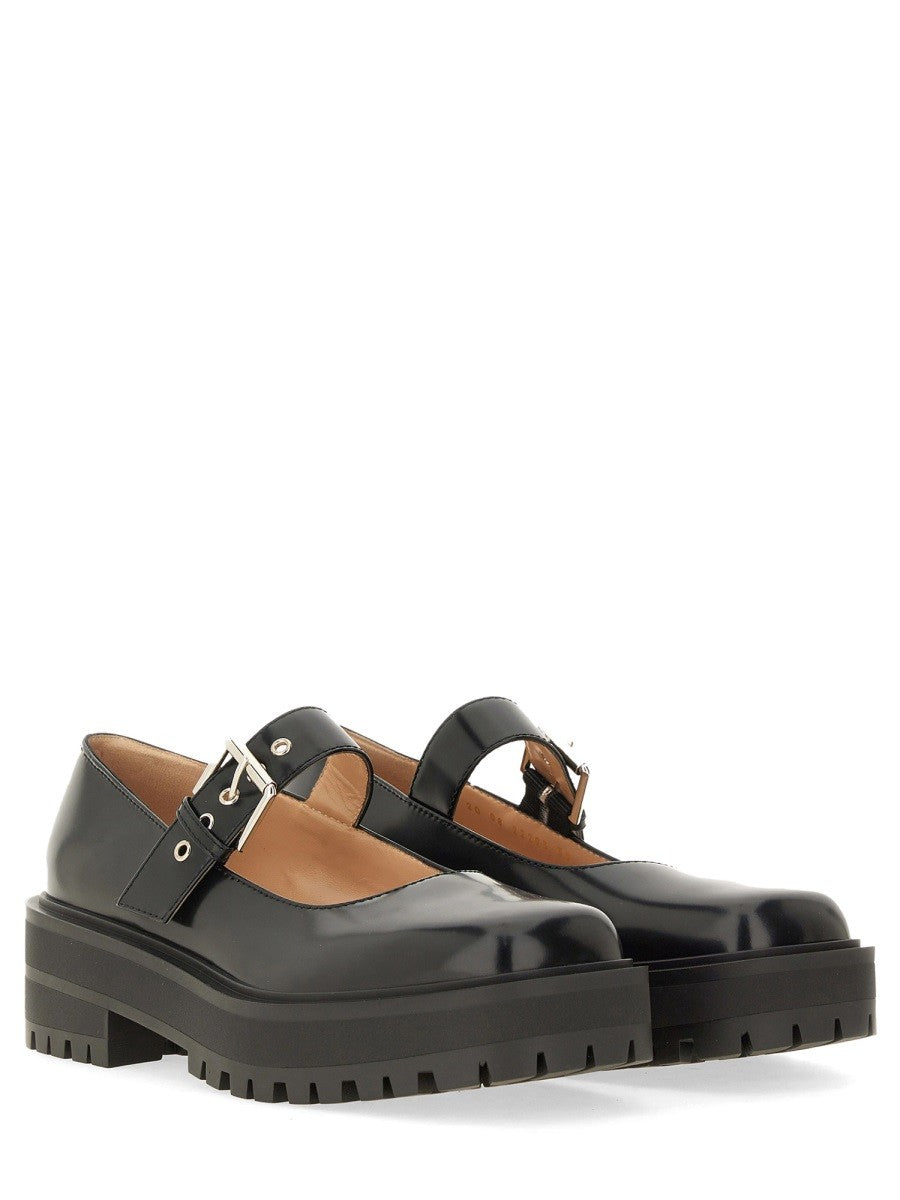 GIANVITO ROSSI - Woman - Black - Flat