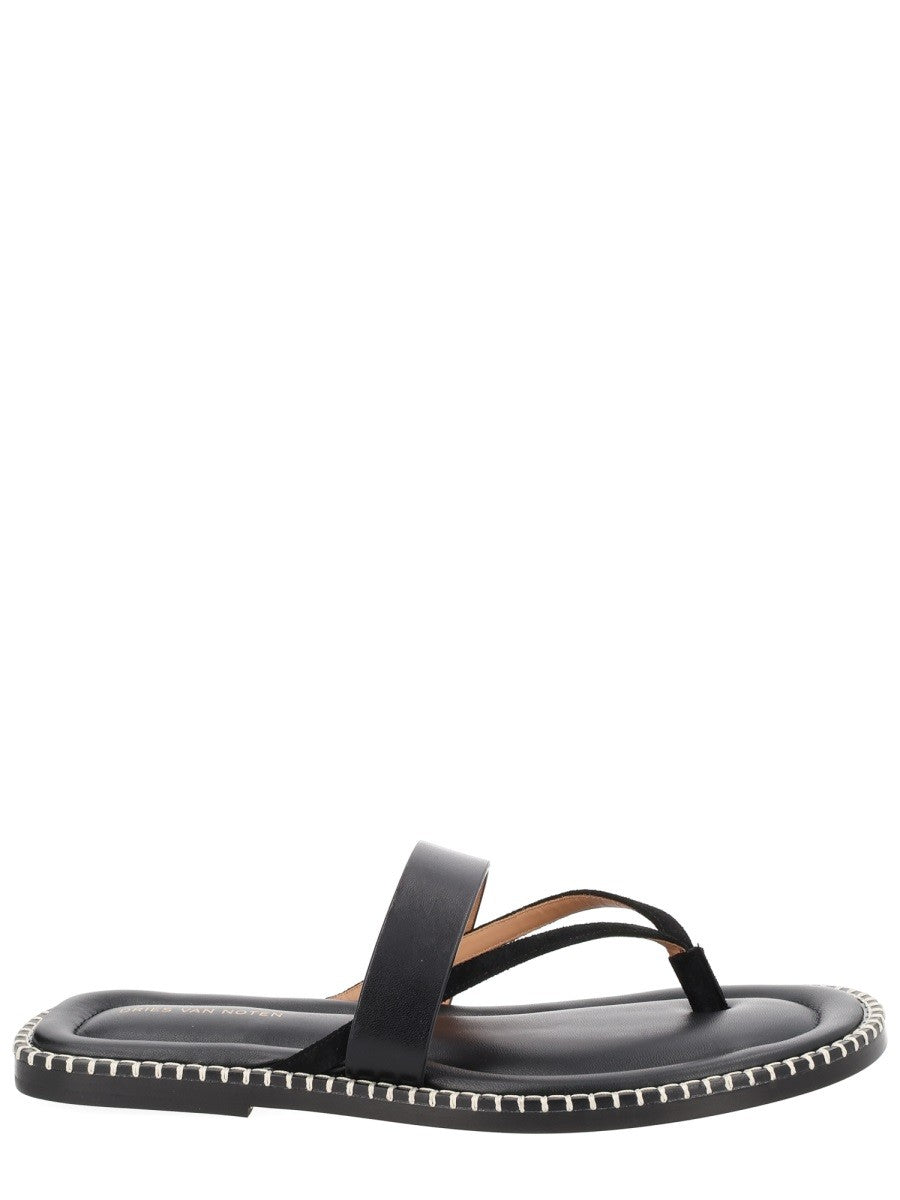 Dries Van Noten - Man - Black - Flat