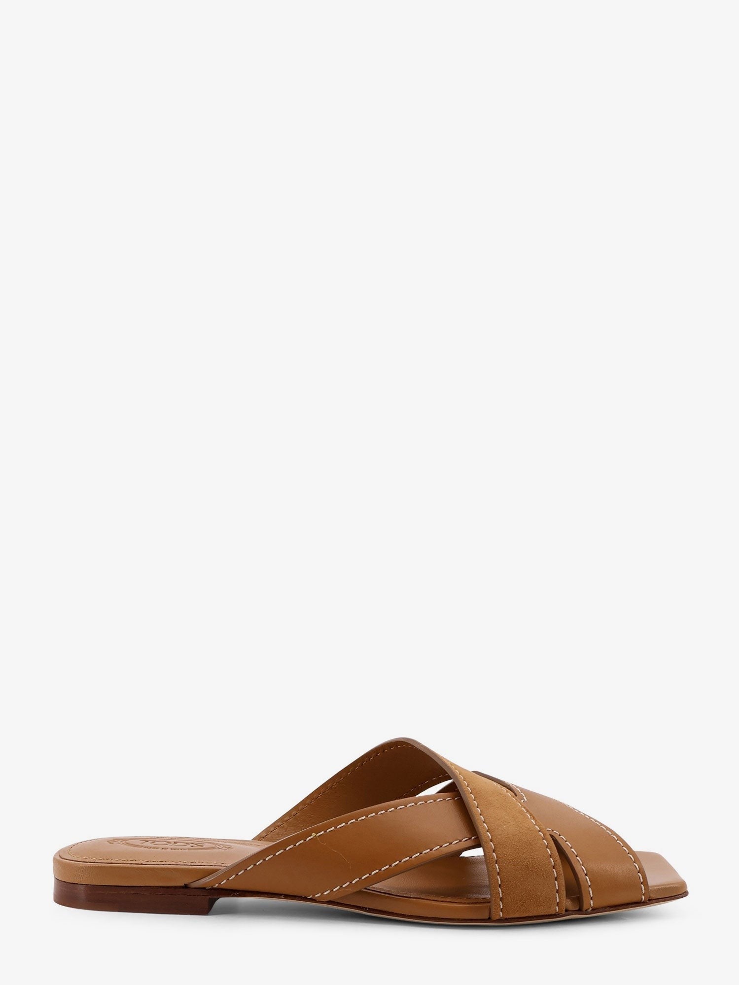 TOD'S - Woman - Brown - Flat Sandal