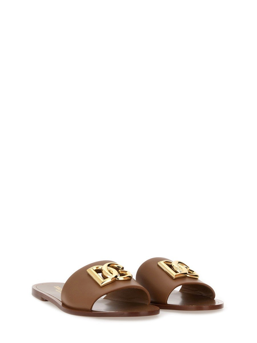 Dolce & Gabbana - Woman - Beige - Sandal