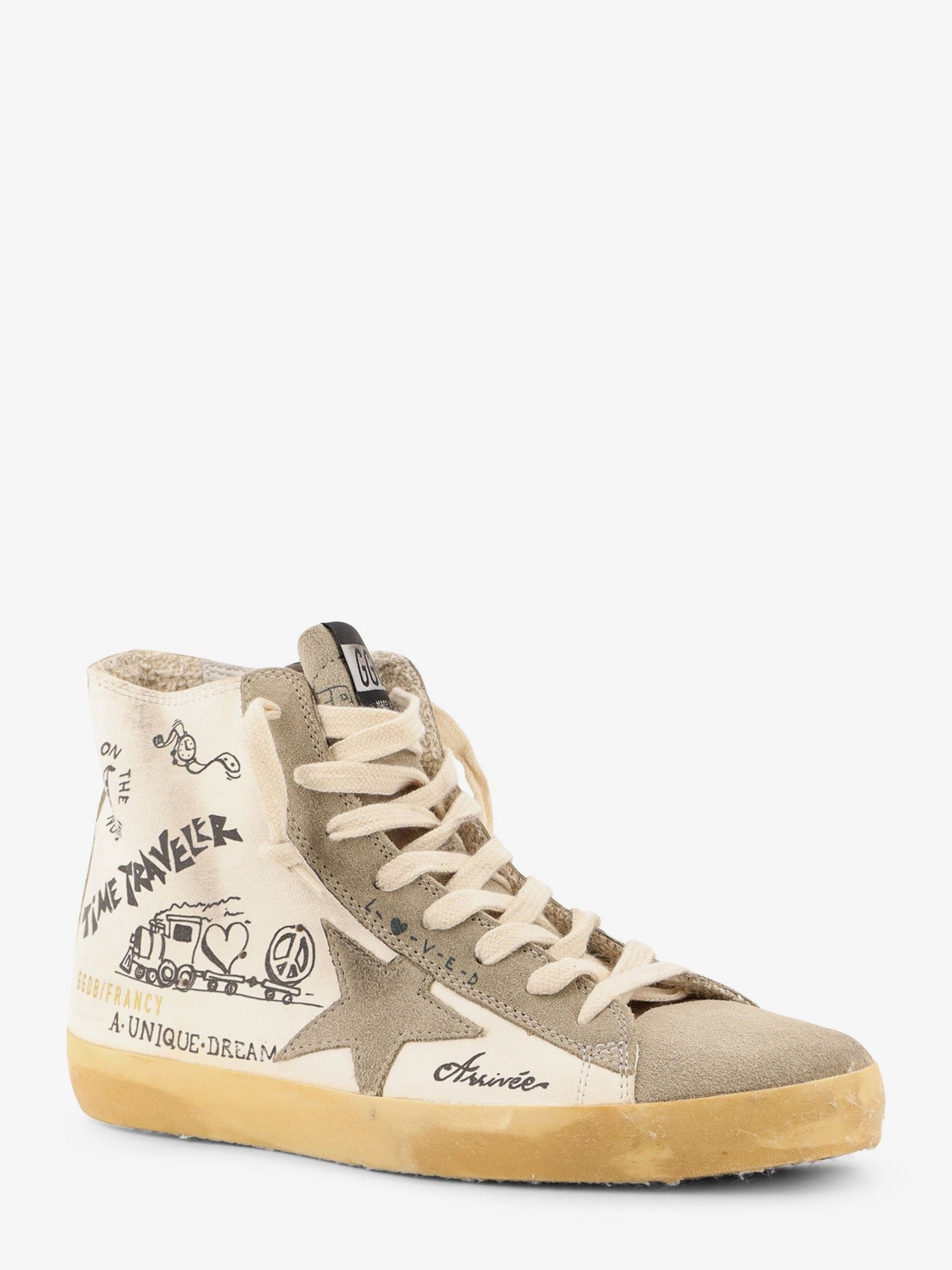 Golden Goose Deluxe Brand - Női - Whitetaupeblack - Sportcipő