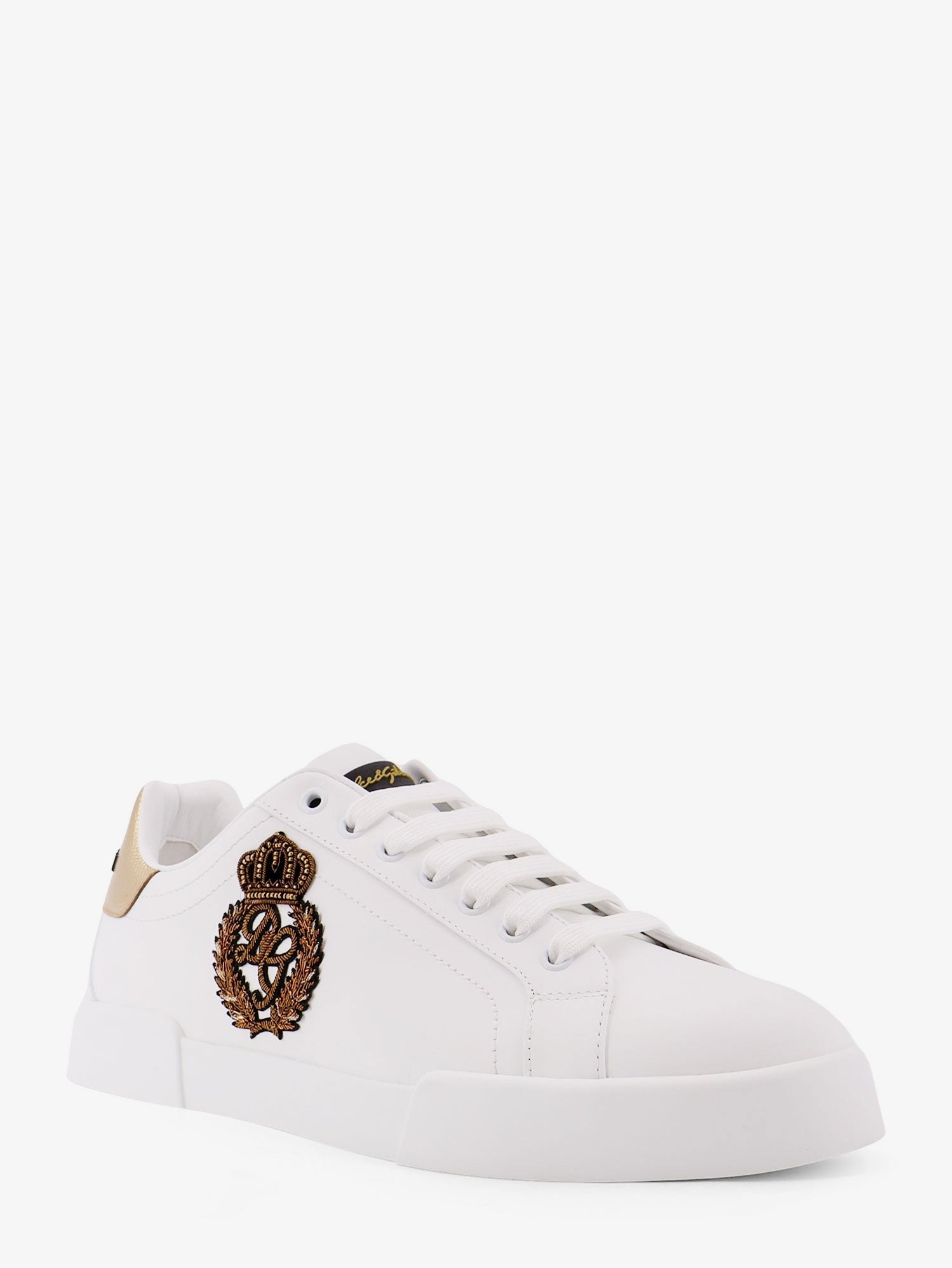 Dolce & Gabbana - Man - Bianco Oro Scuro - Sneaker