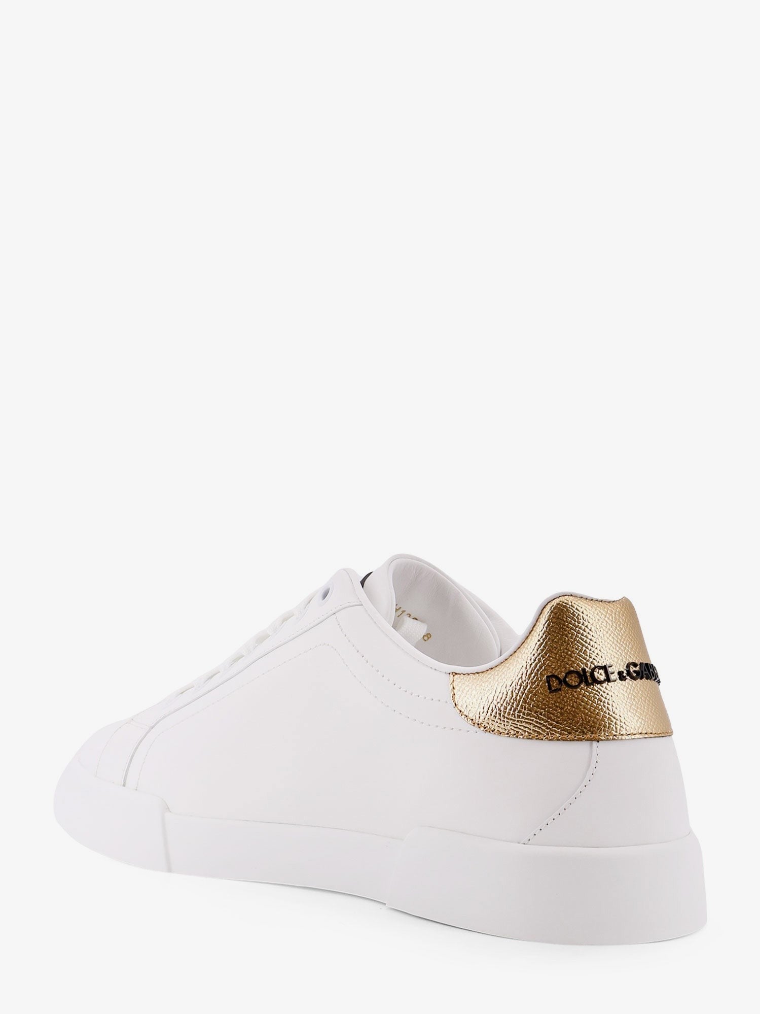 Dolce & Gabbana - Férfi - Fehér-sötétarany - Sneaker