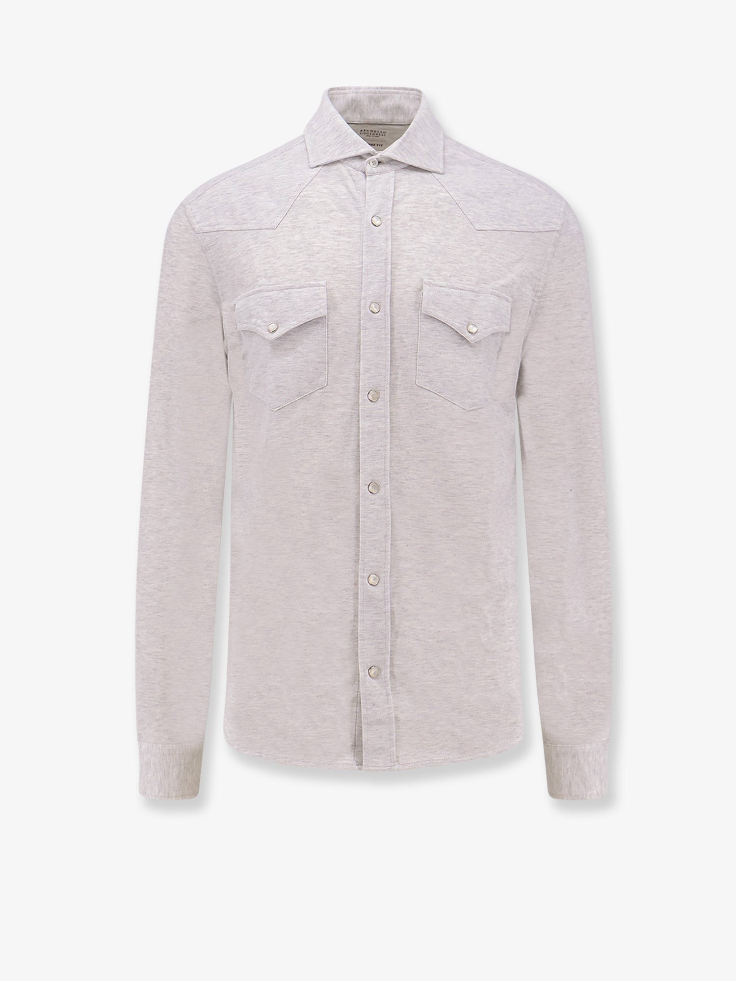 Brunello Cucinelli - Man - Grey - Shirt