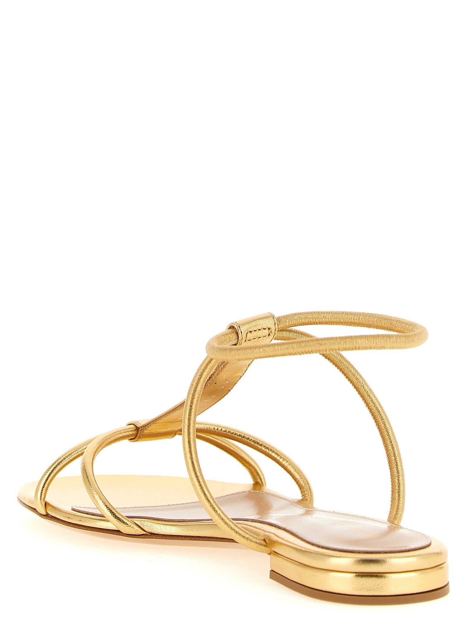 GIANVITO ROSSI - nan - Gold - Sandal
