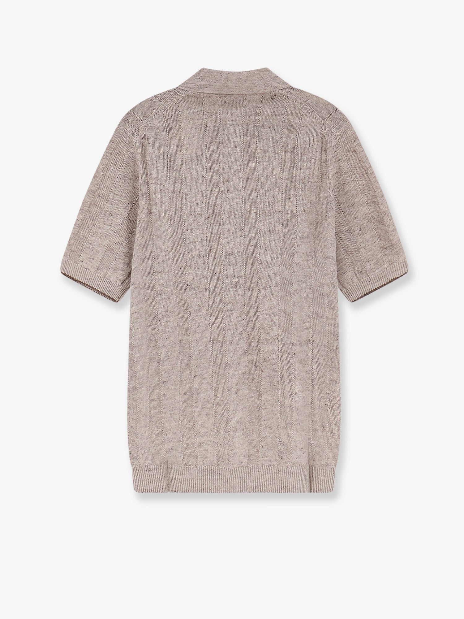 Brunello Cucinelli - Man - Beige - Polo Shirt