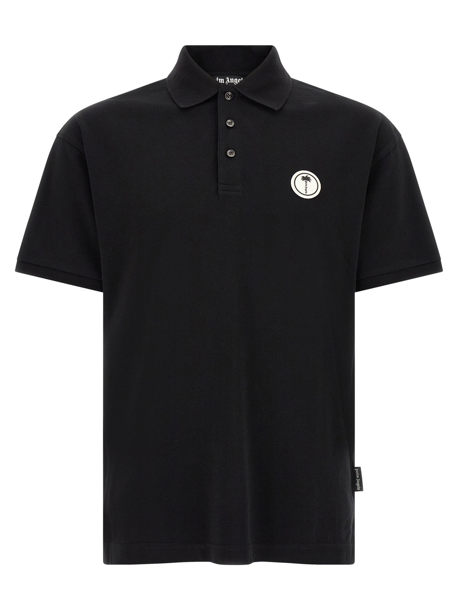 Palm Angels - nan - Black - Polo Shirt