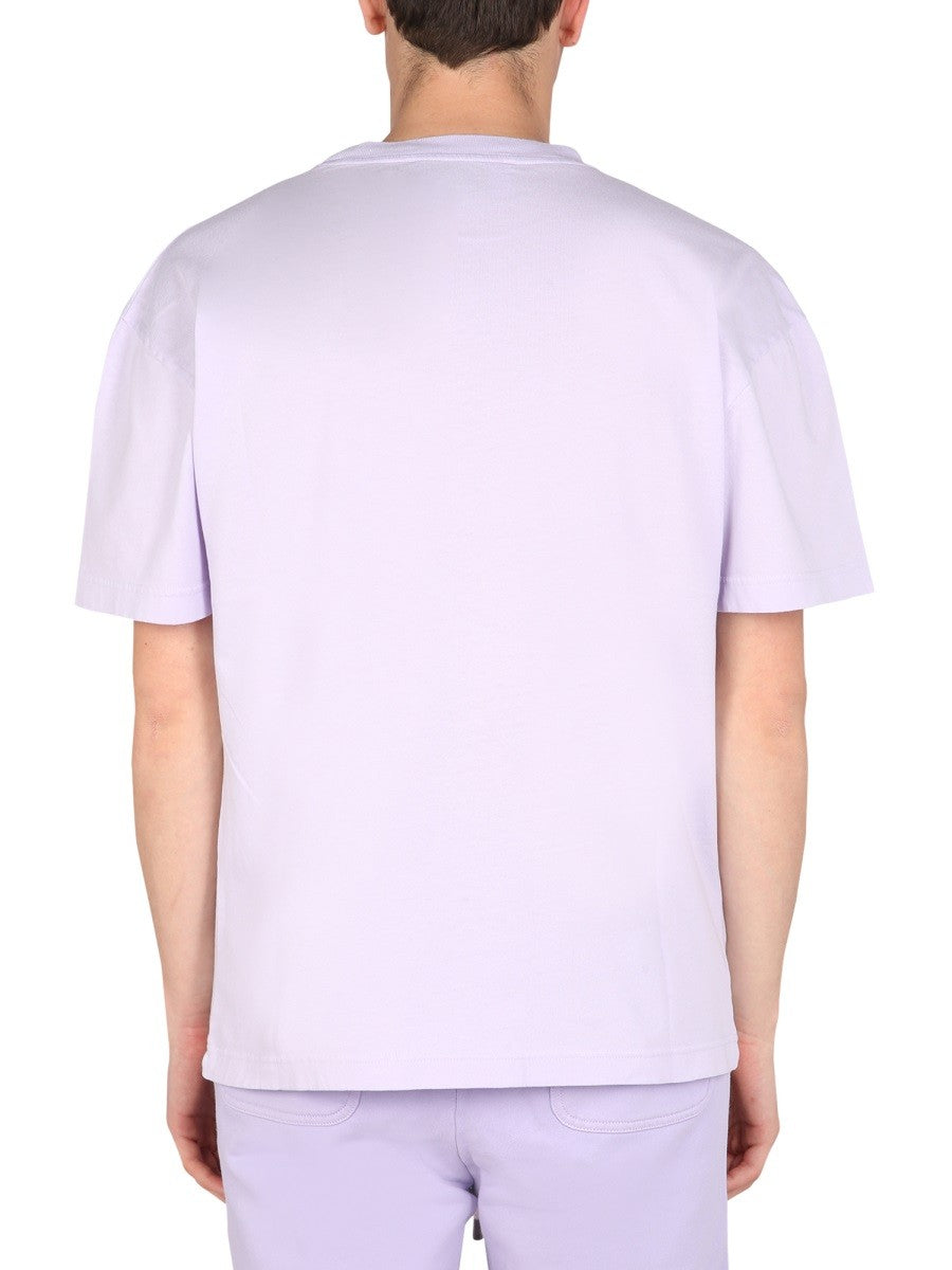 MOUTY - Man - Purple - T-shirt