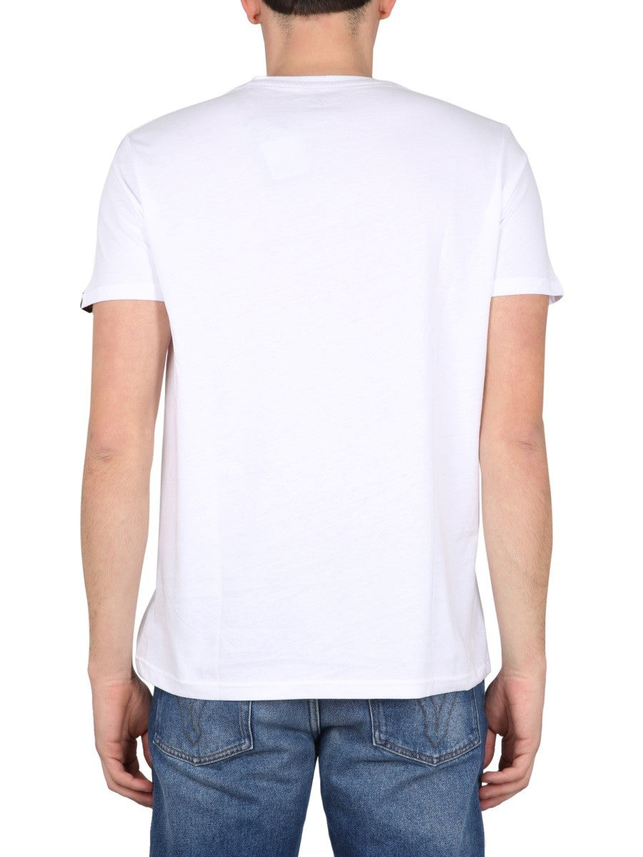 ALPHA INDUSTRIES - Man - White - T-shirt