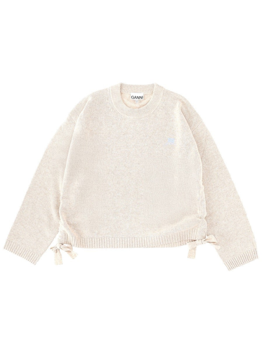 GANNI - Woman - Beige - Sweater