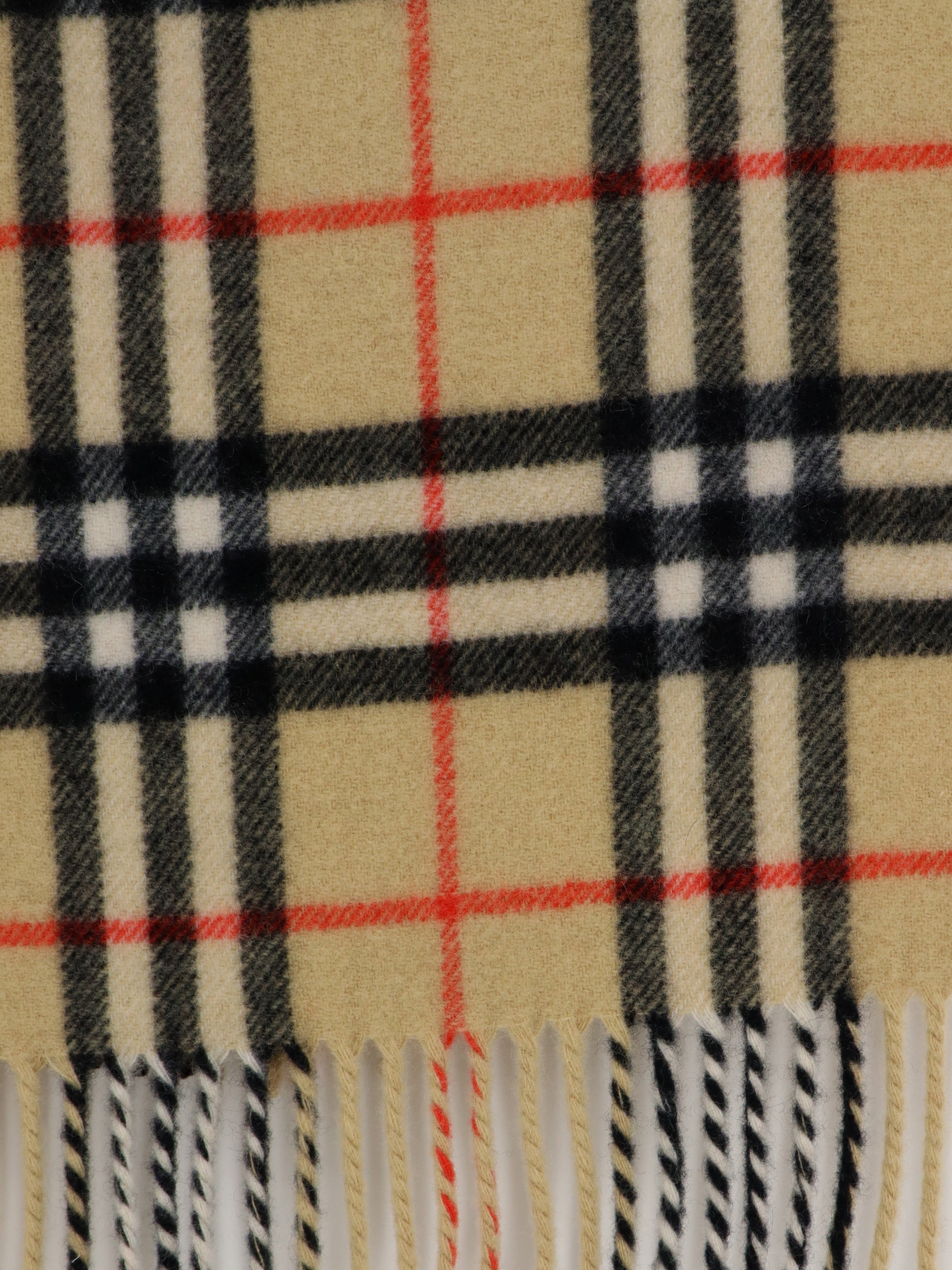 Burberry - Unisex - Beige - Scarf