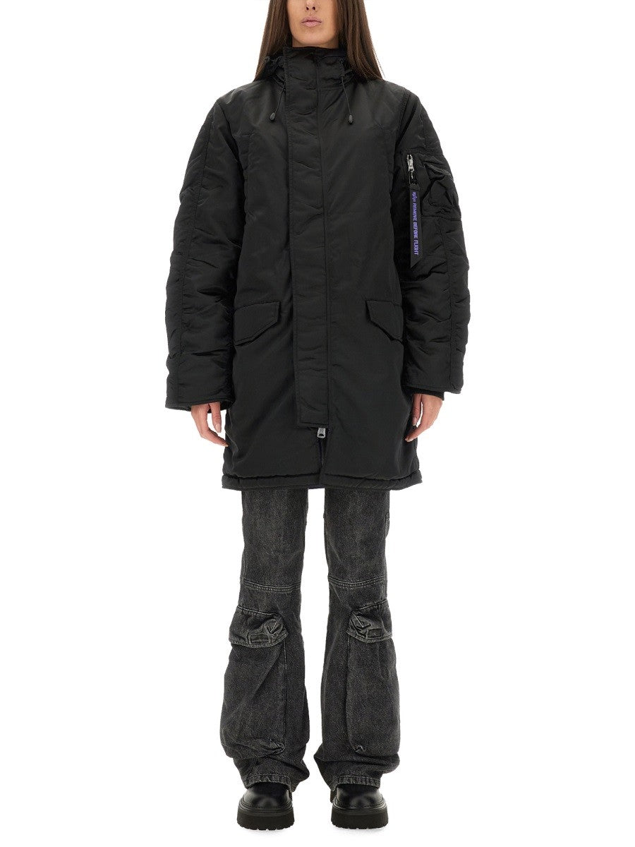 ALPHA INDUSTRIES - Unisex - Fekete - Blézer