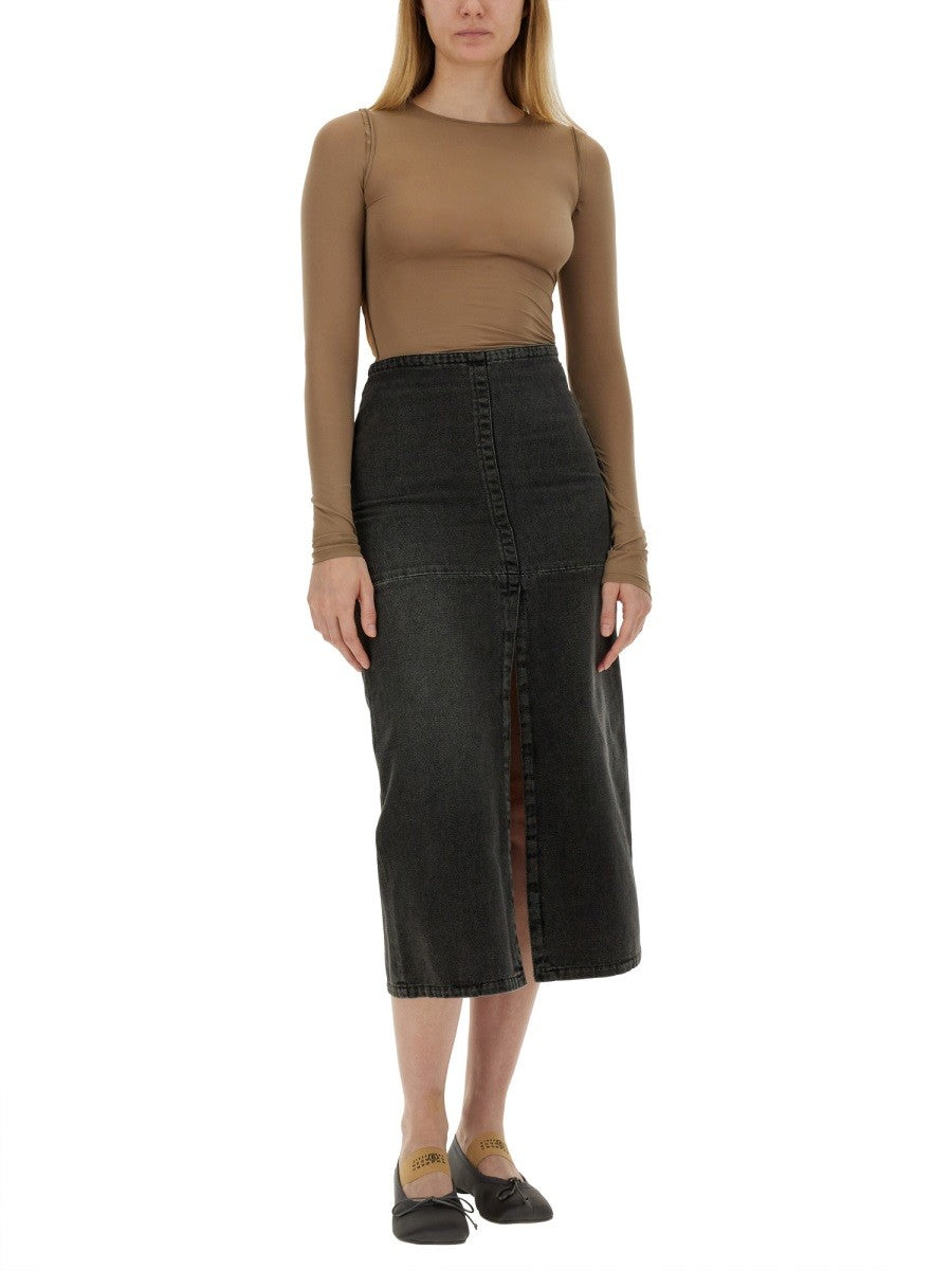 MM6 MAISON MARGIELA - Woman - Grey - Skirt