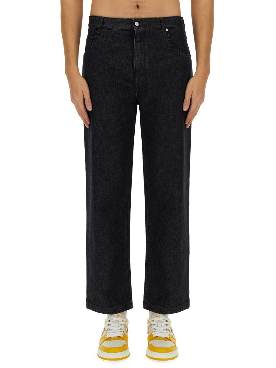 Fendi - Man - Black - Jeans